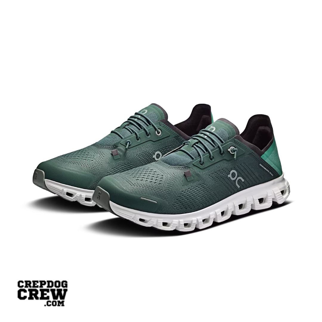 On Running Cloud 6 Coast Olive White