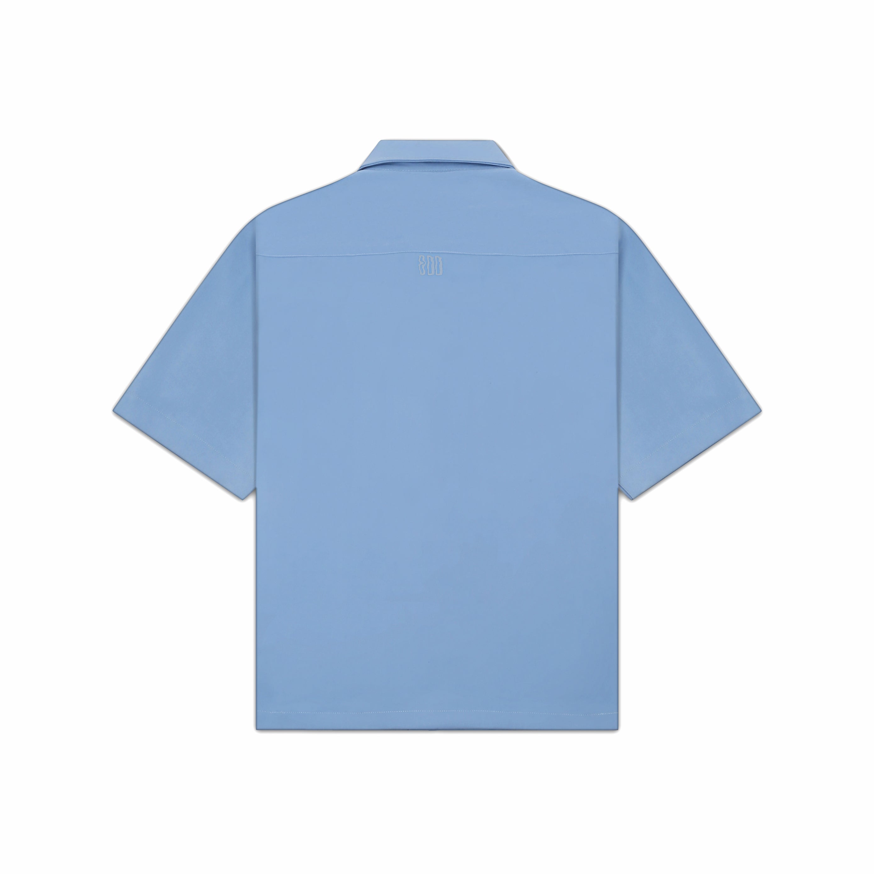 Blue Bowling Shirt