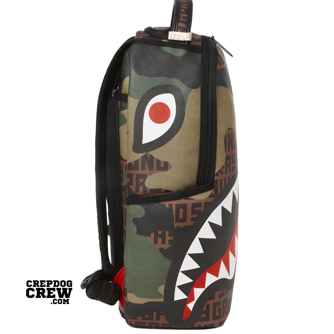 SPRAYGROUND CAMO INFINITI BACKPACK CAMO GREEN