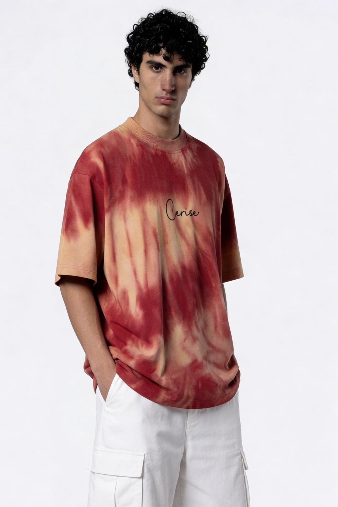 CERISE ANOMALLY TEE