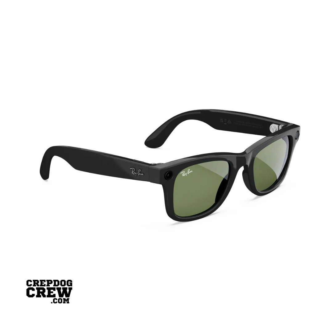 Ray-Ban Meta Wayfarer Shiny Black ( Green )