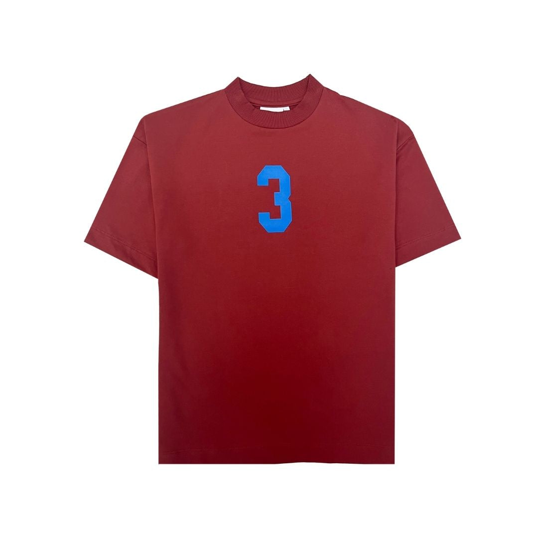 3 T-shirt in Rust [Unisex]