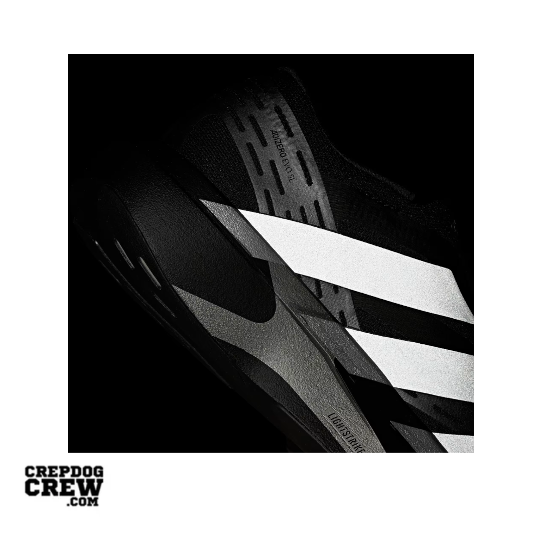 adidas Adizero EVO SL Laceless LIGHTSTRIKEPRO Core Black Silver Night Metallic