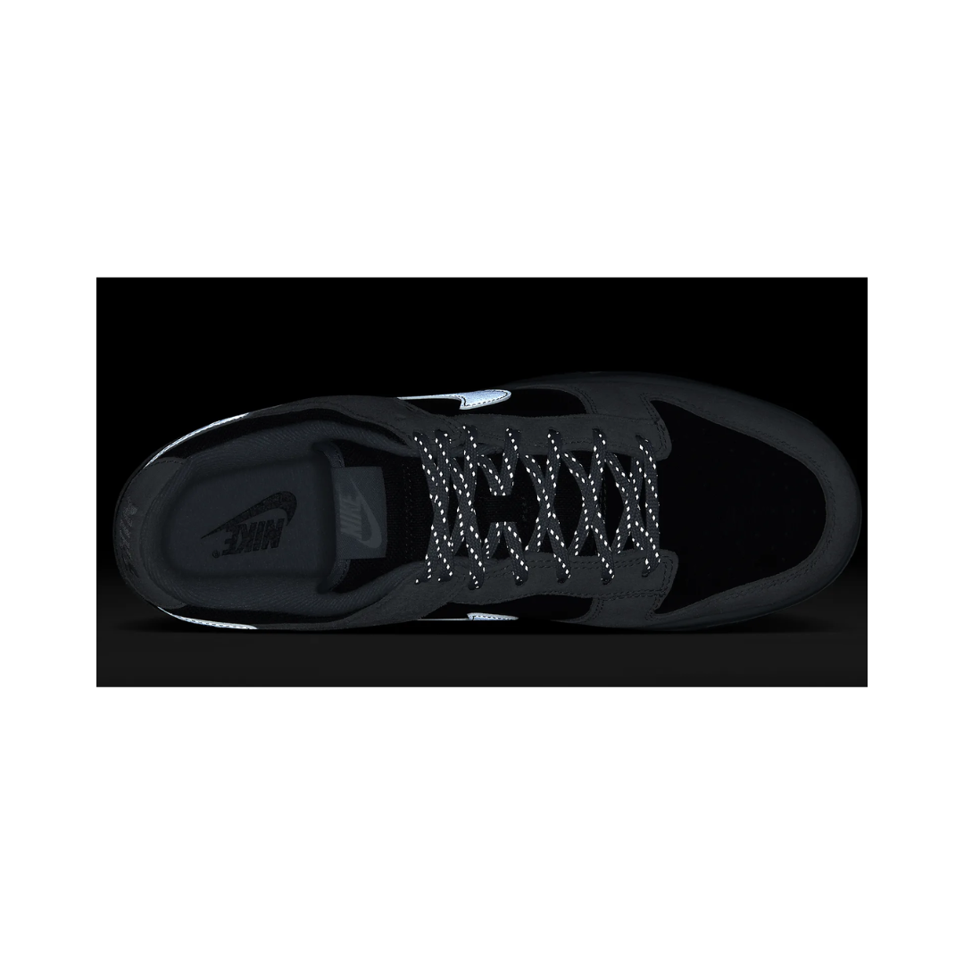 Nike Dunk Low Light Smoke Grey Anthracite (REFLECTIVE SWOOSH)