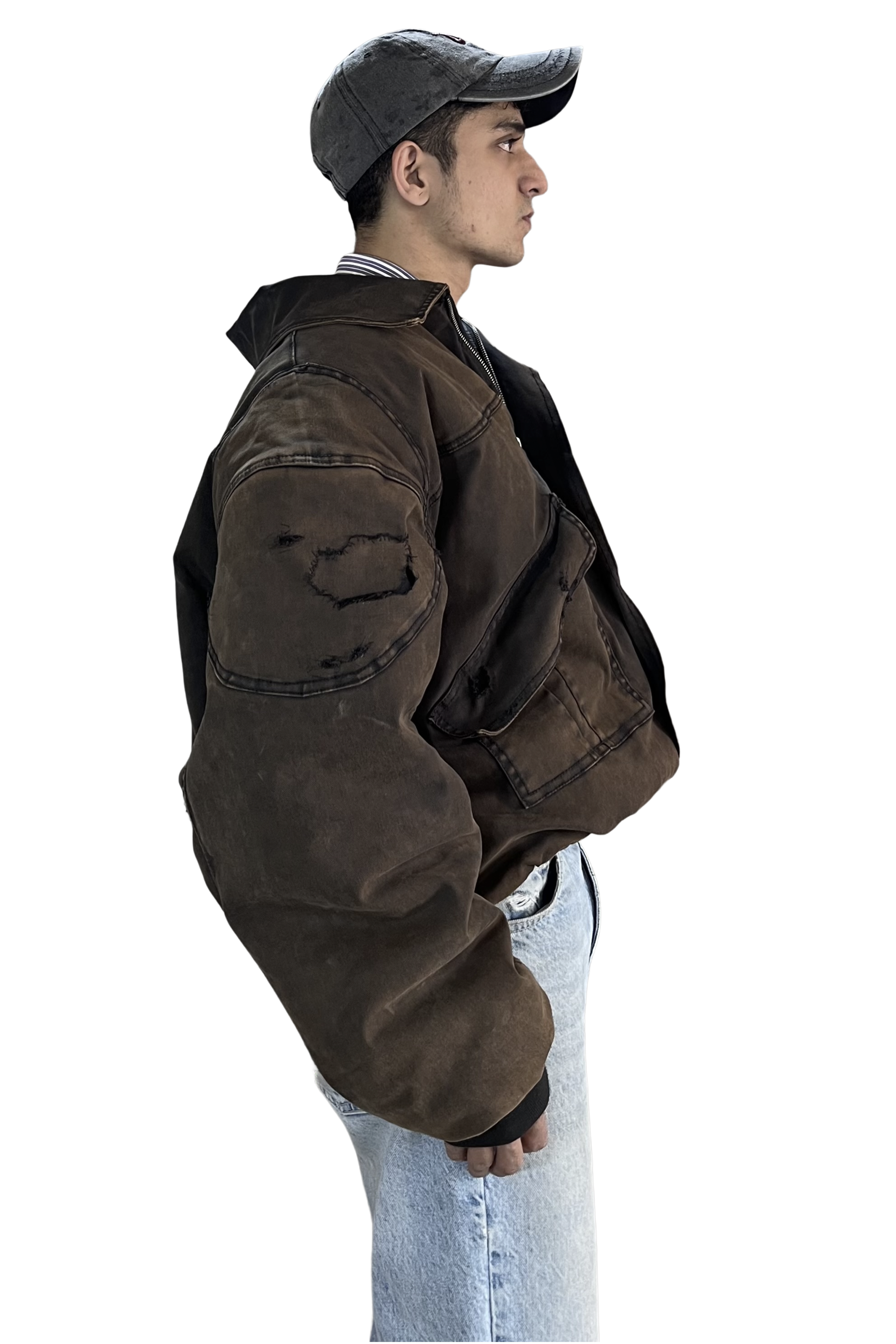 Faded Flight Bomber Jacket