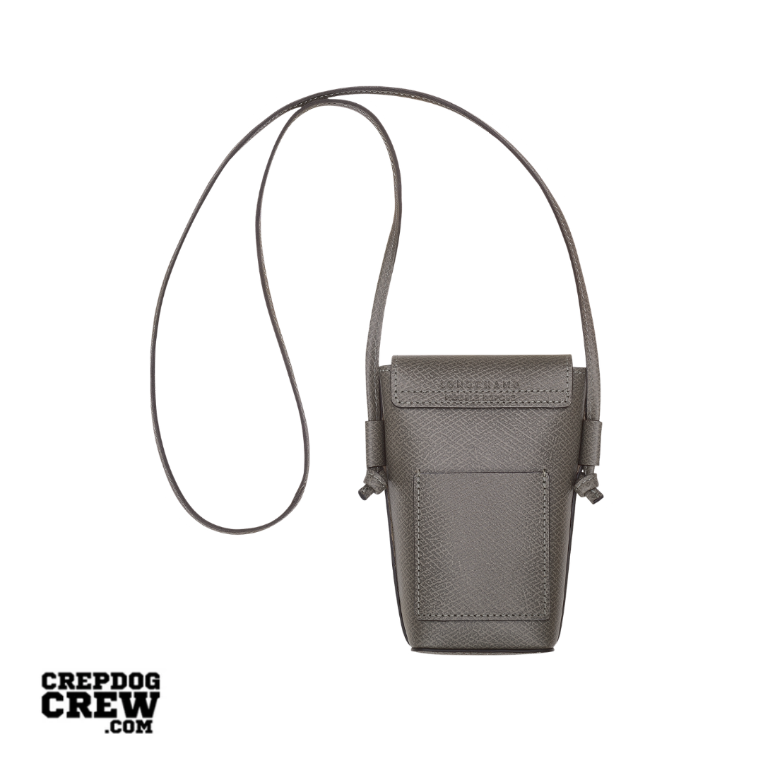 LONGCHAMP Épure Phone case with leather lace