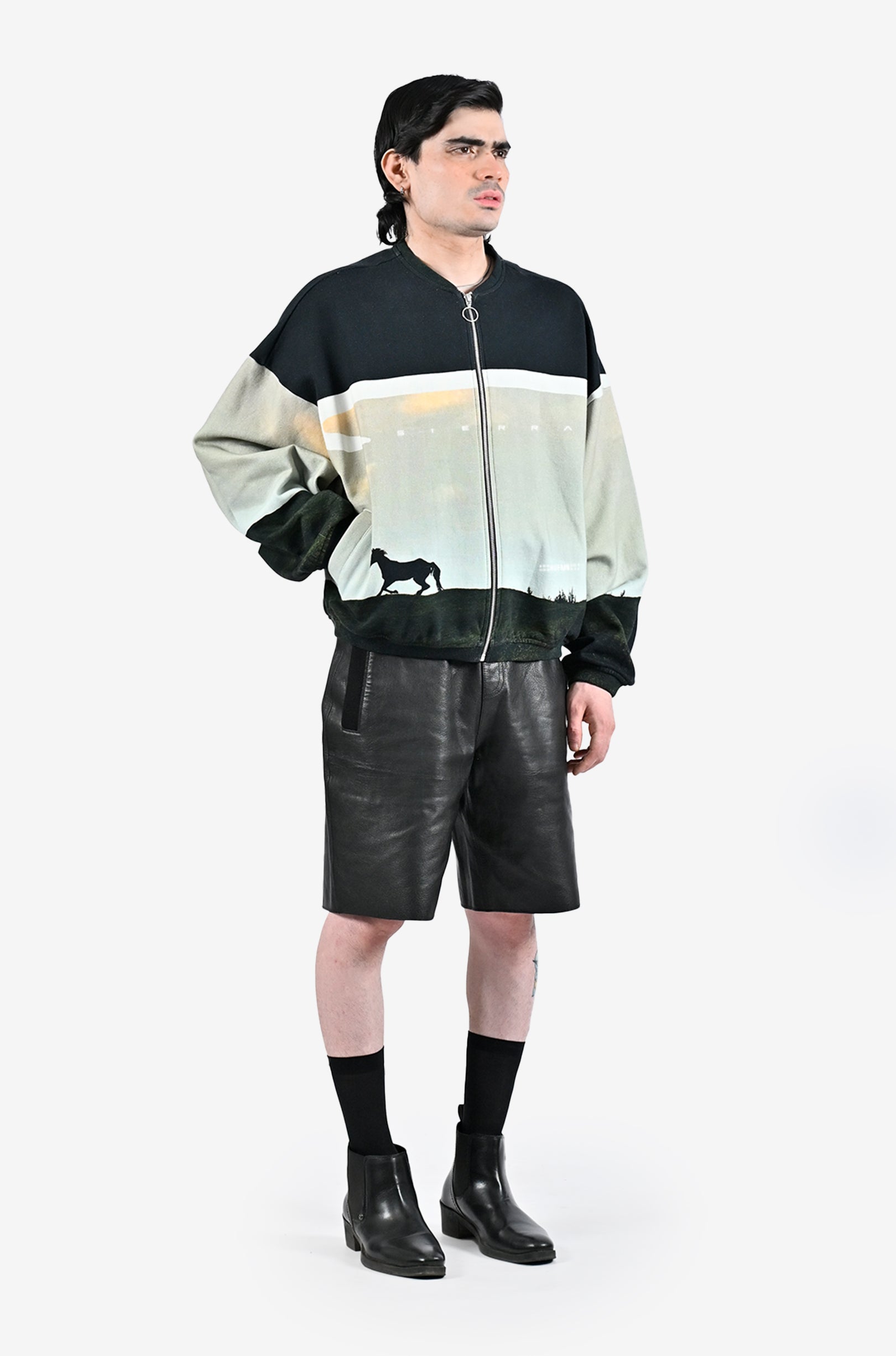 Tata Sierra x HUEMN bomber jacket