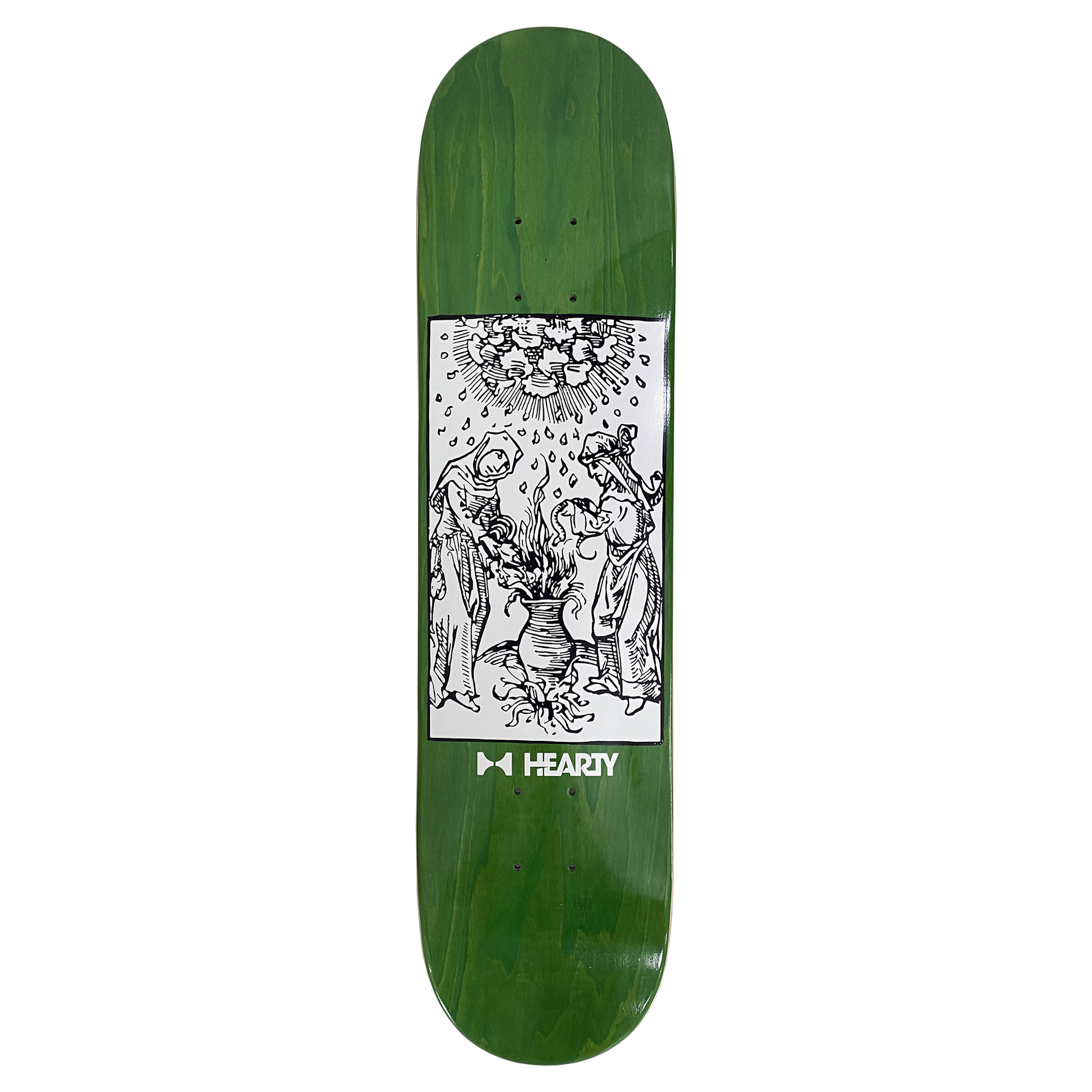 Hearty Skateboard Deck Witches 7.375" To 7.75"