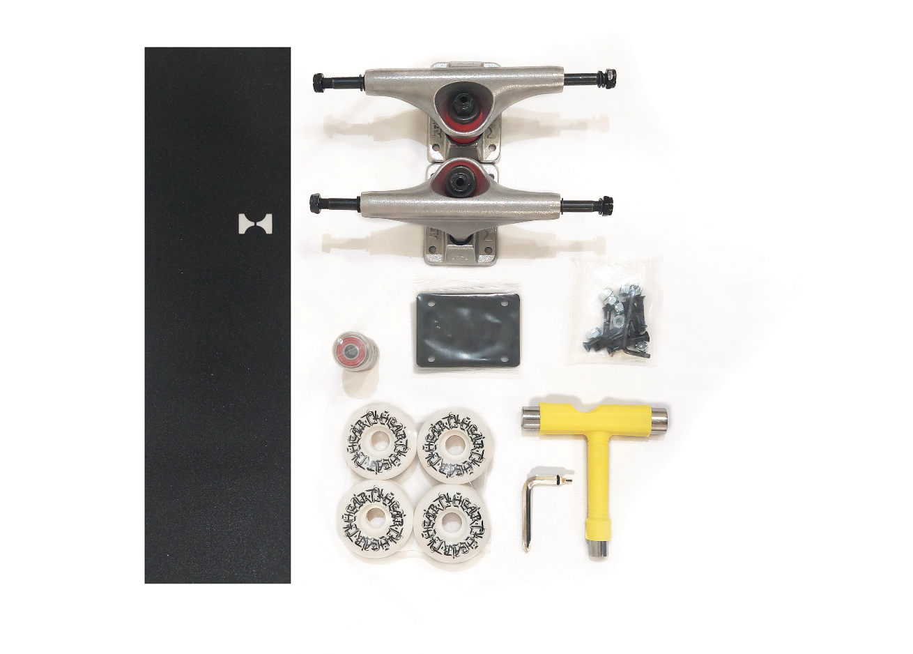 Hearty Skateboard All-In-One accessories value Pack