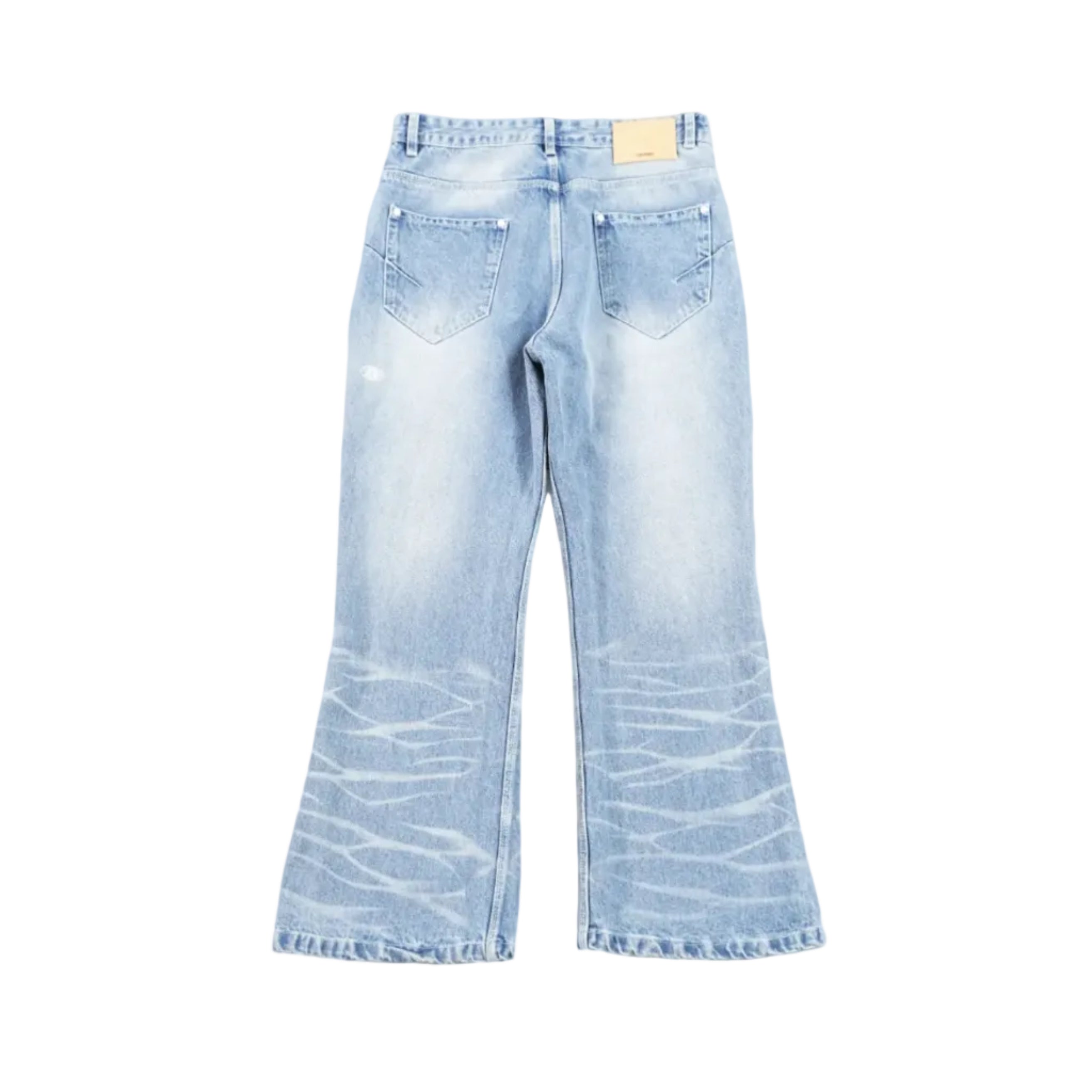 Crackle Flare Jeans - RTW