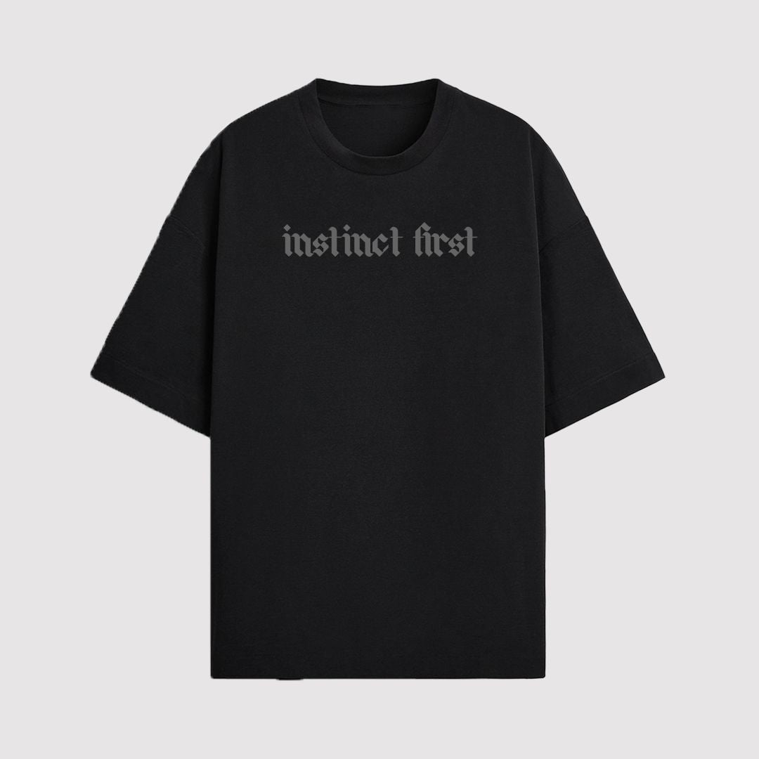 Anti-Romantic Oversized T-shirt - Black