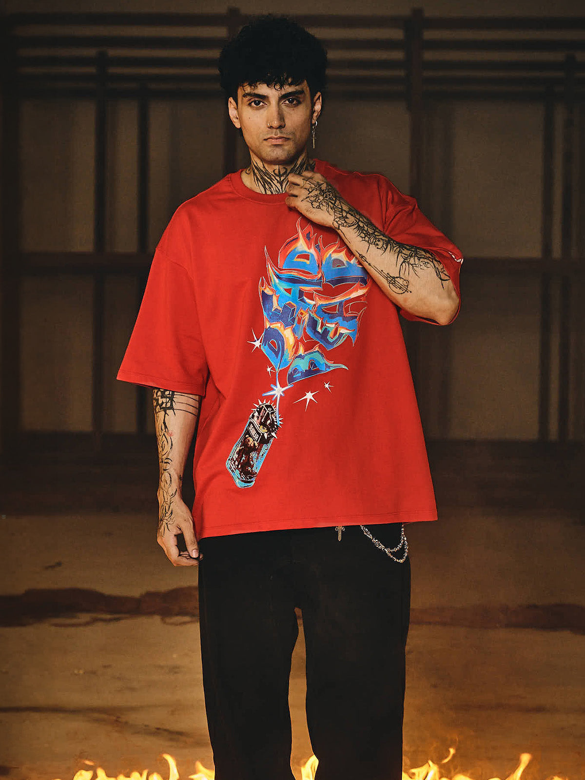 Lighter Tee Red