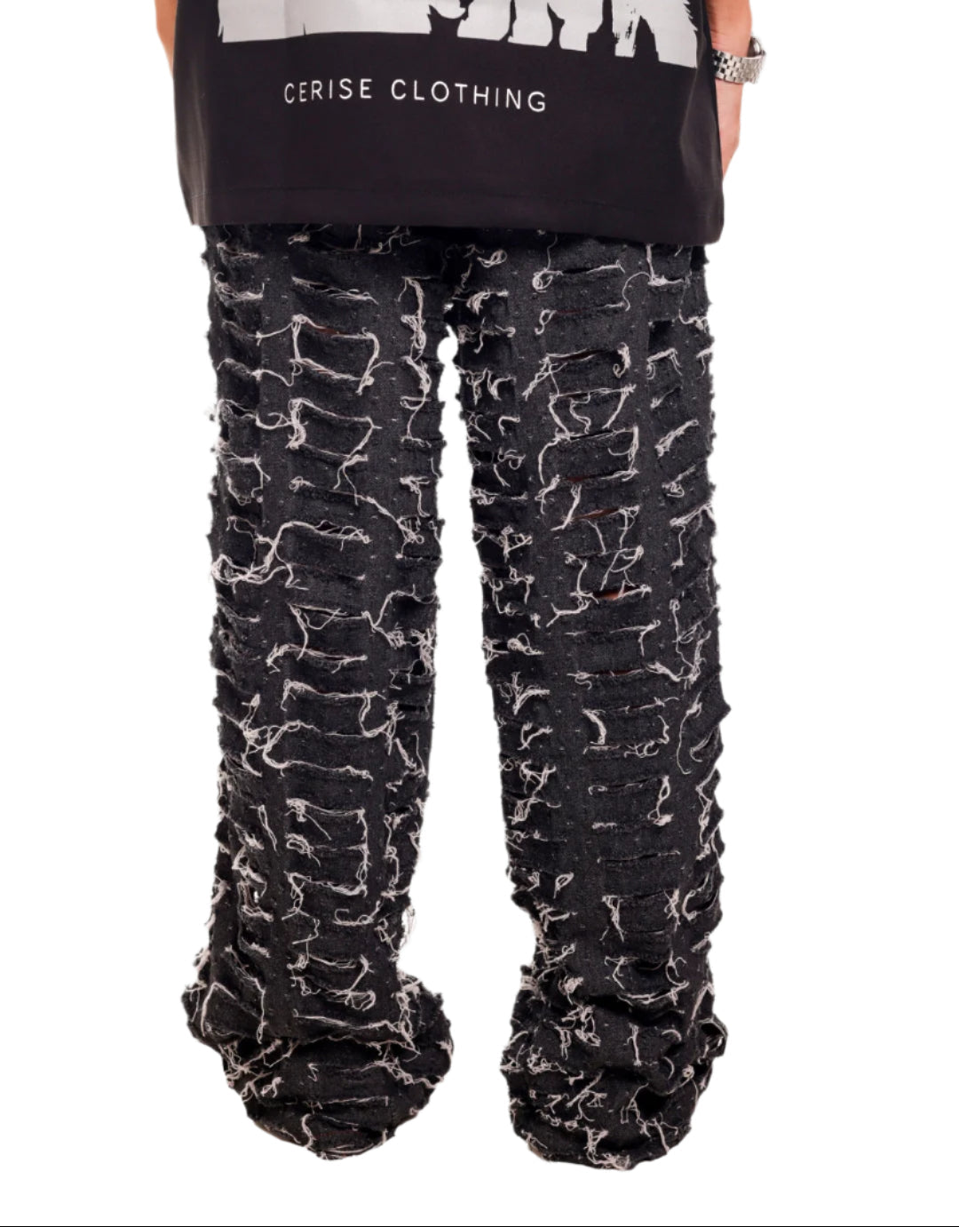 ALL RUGGED JEANS - BLACK