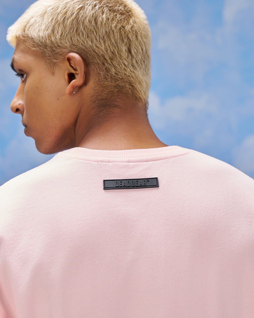 Scribbled Logo Tee Pink