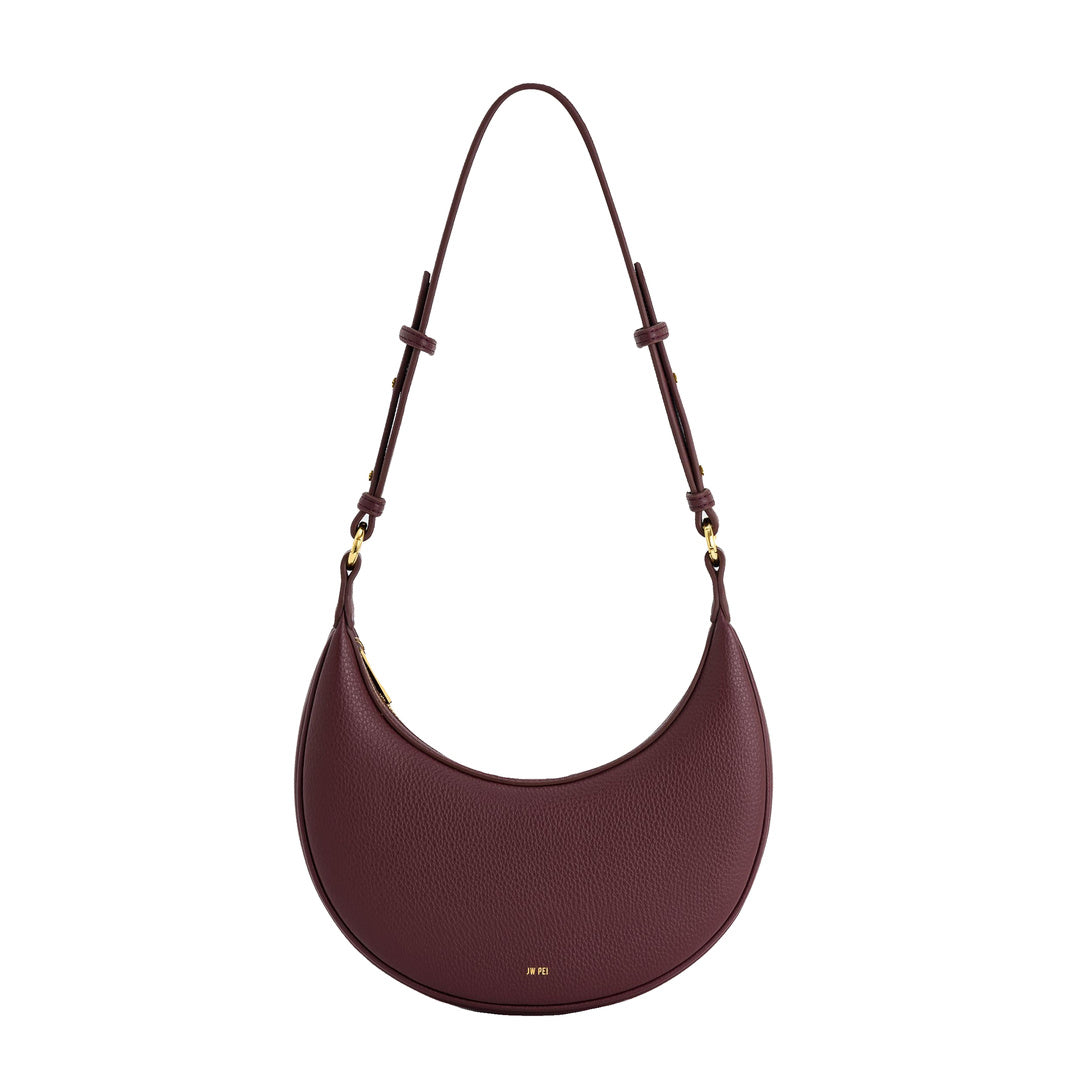 JW PEI Carly Medium Shoulder Bag - Deep Claret