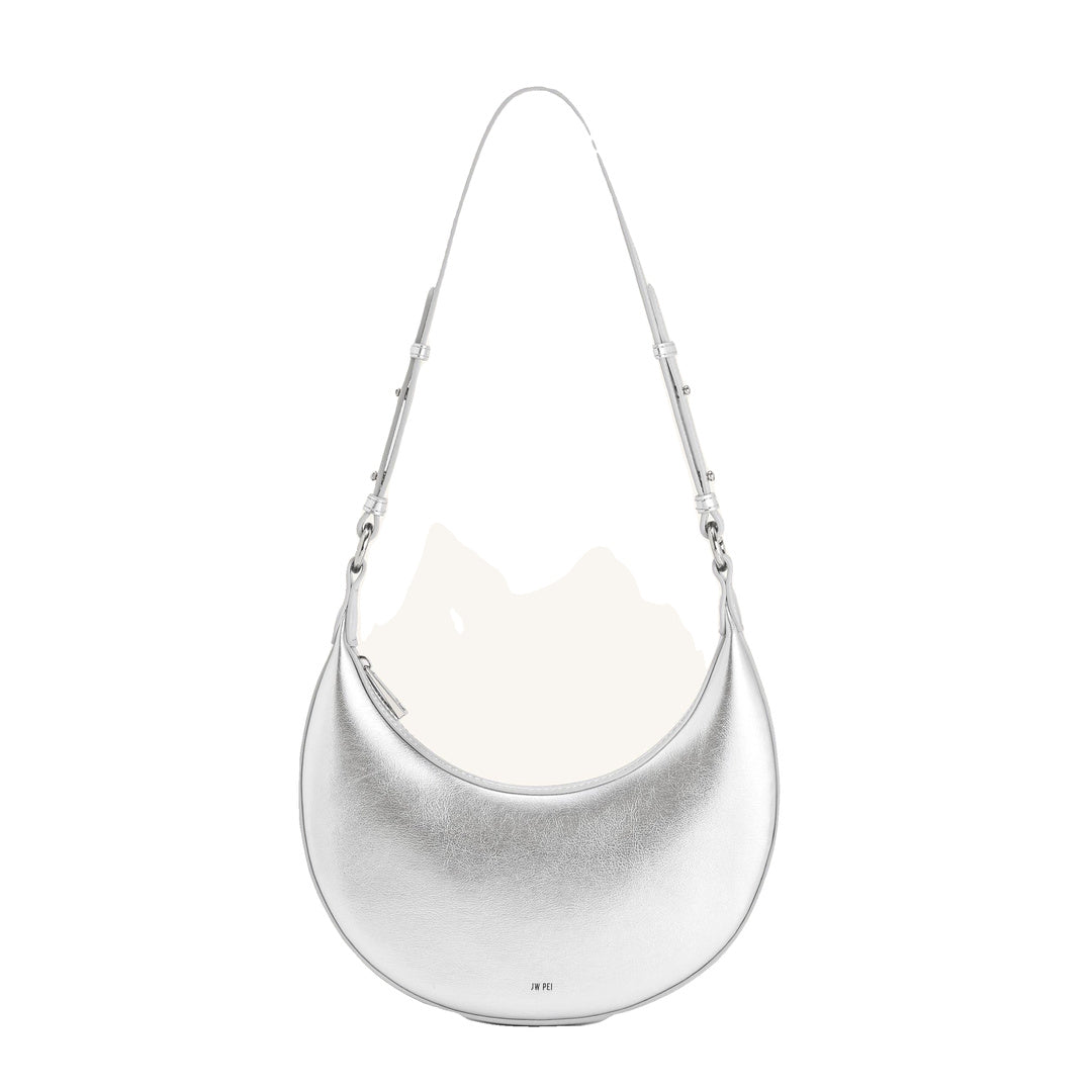 JW PEI Carly Medium Shoulder Bag - Silver