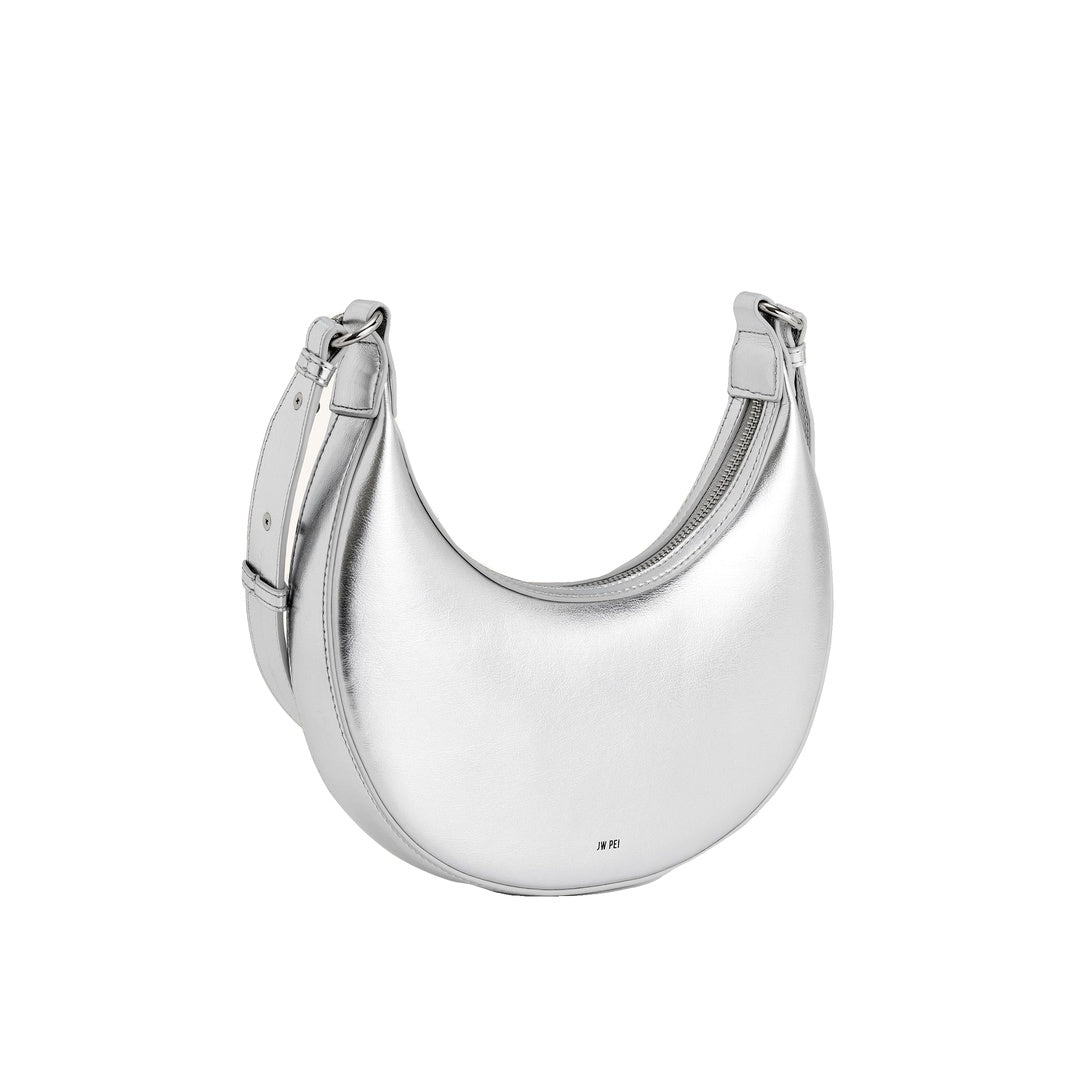 JW PEI Carly Medium Shoulder Bag - Silver