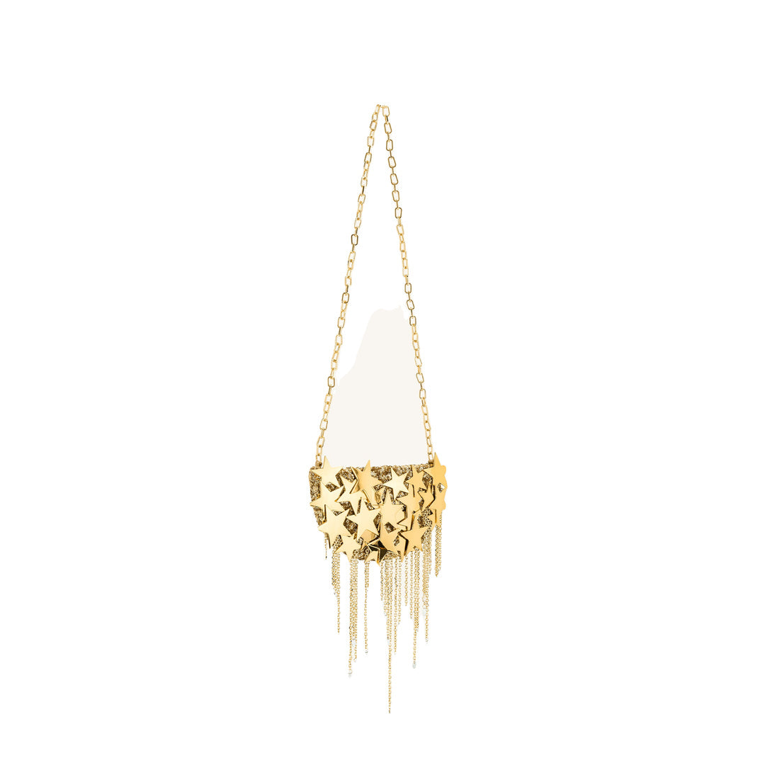JW PEI Anika Star-Embellished Chain Bag - Gold