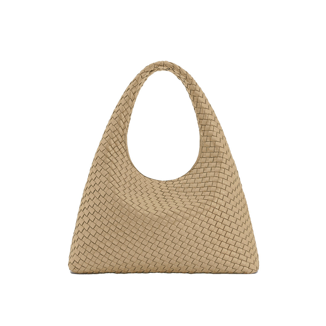 JW PEI Laura Woven Shoulder Bag - Beige
