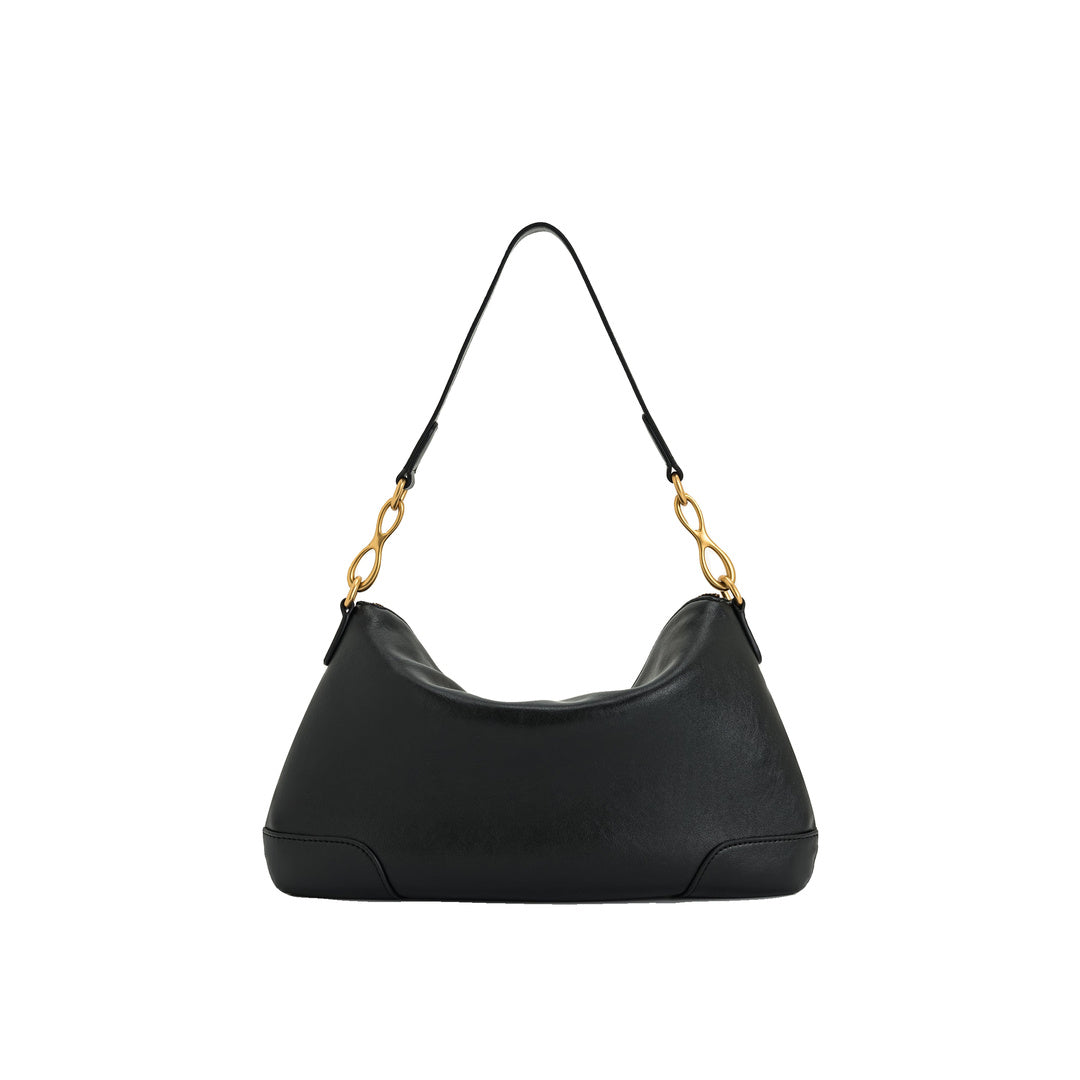JW PEI Jayla Metal Pendant Embellished  Shoulder Bag - Black