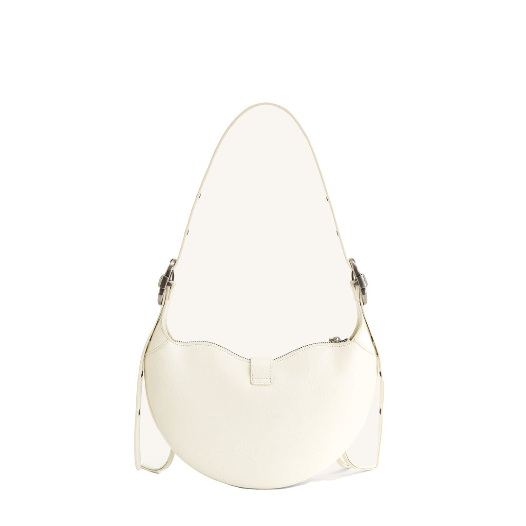 JW PEI Tessa Crushed Shoulder Bag - White