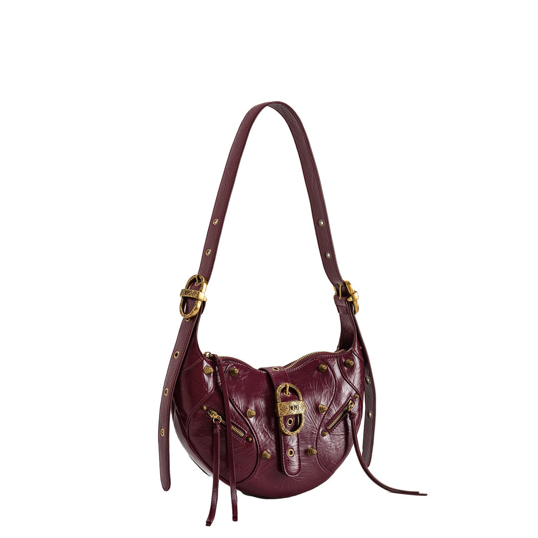 JW PEI Tessa Studded Shoulder Bag - Burgundy