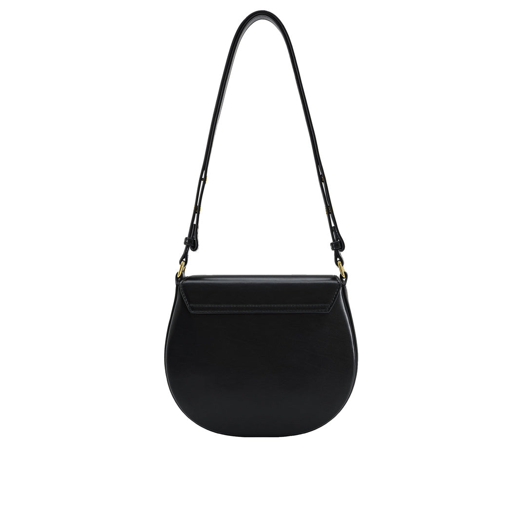 JW PEI Diana Ring Flap Saddle Bag - Black