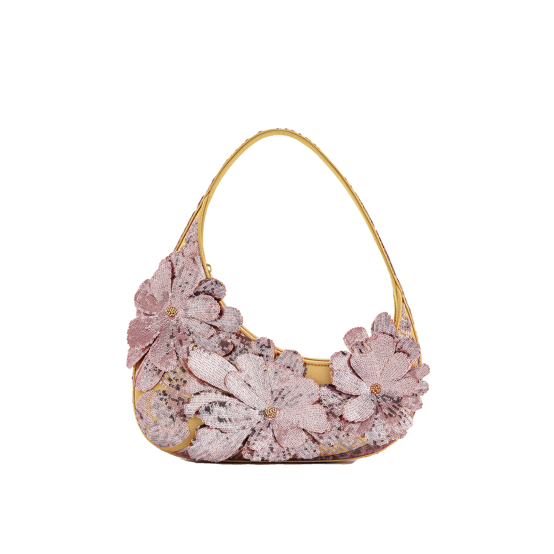 JW PEI Harlee Sequin Shoulder Bag - Pink