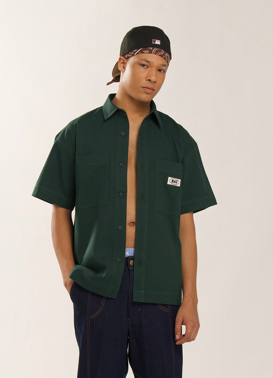 CLASSY HARLEM  SHIRT - GREEN