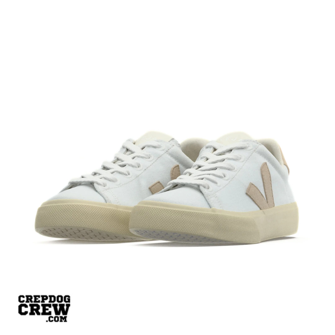 VEJA CAMPO CANVAS WHITE SABLE
