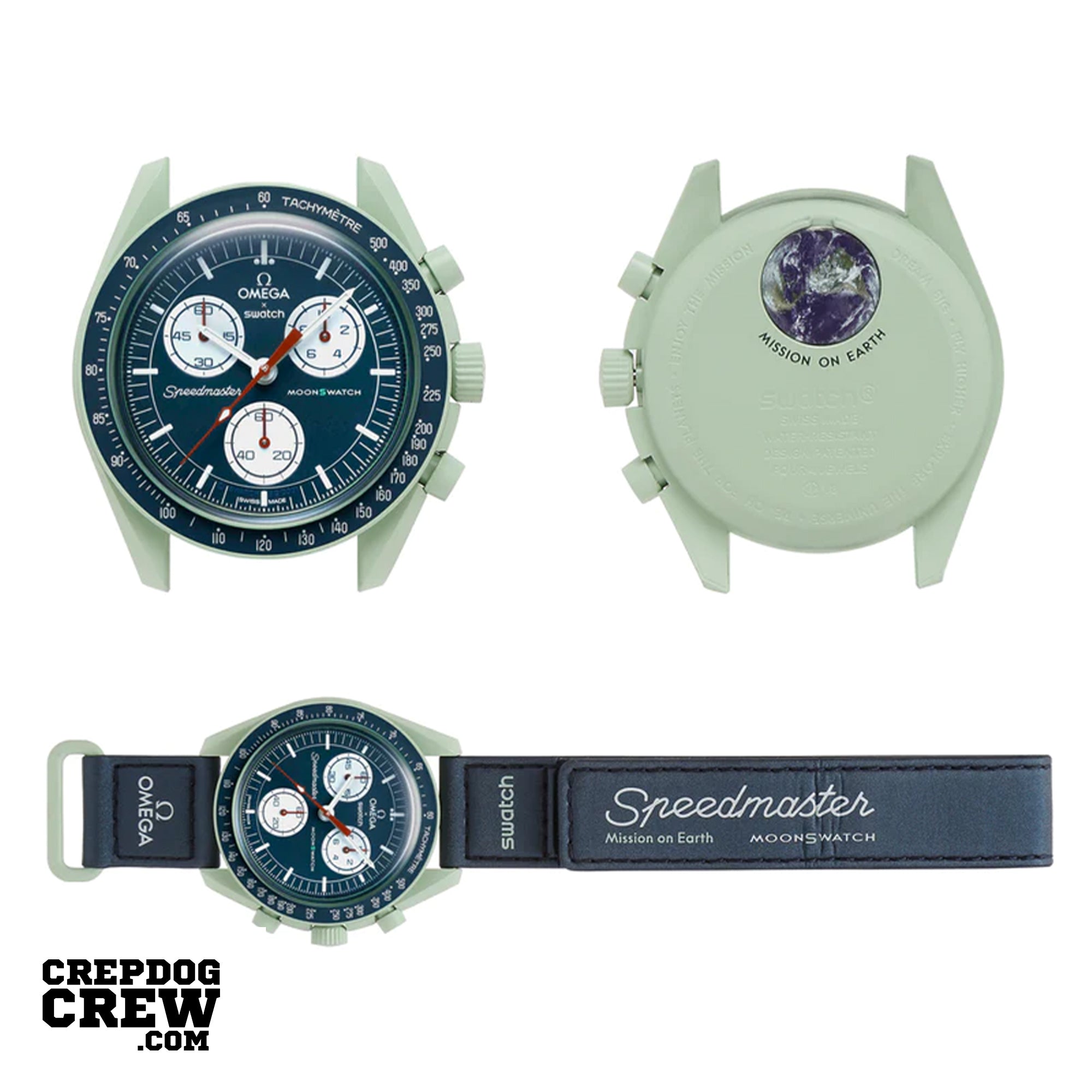 Swatch x Omega Bioceramic Moonswatch Mission to Earth