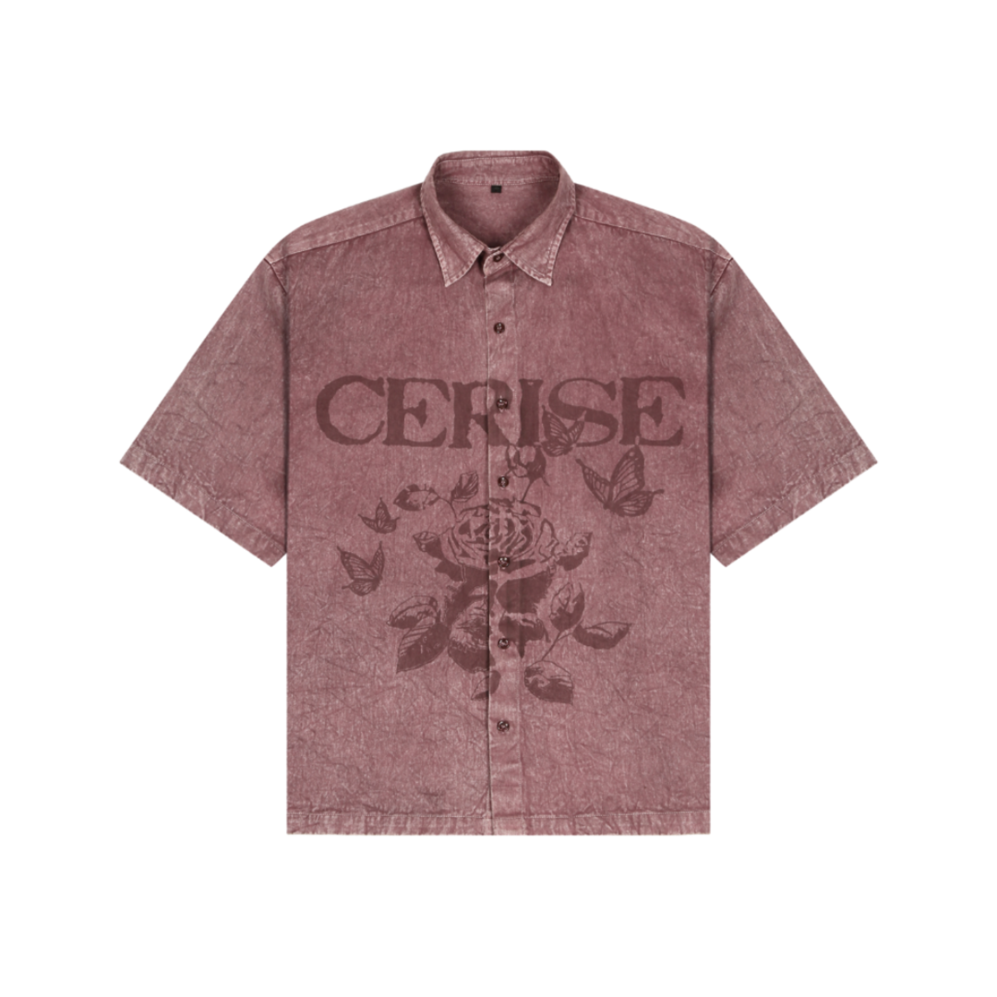 CERISE ROSE MARK SHIRT