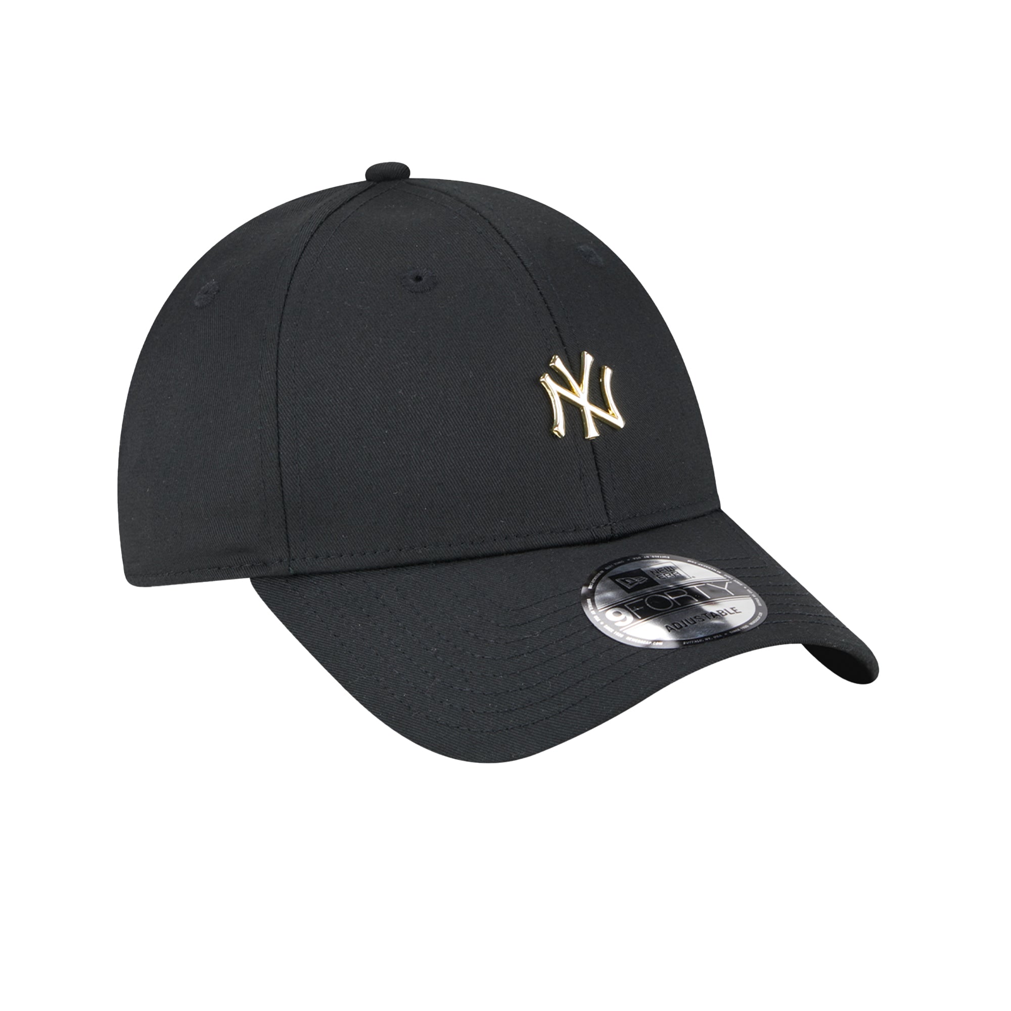 New York Yankees Pin Logo Black 9FORTY Adjustable