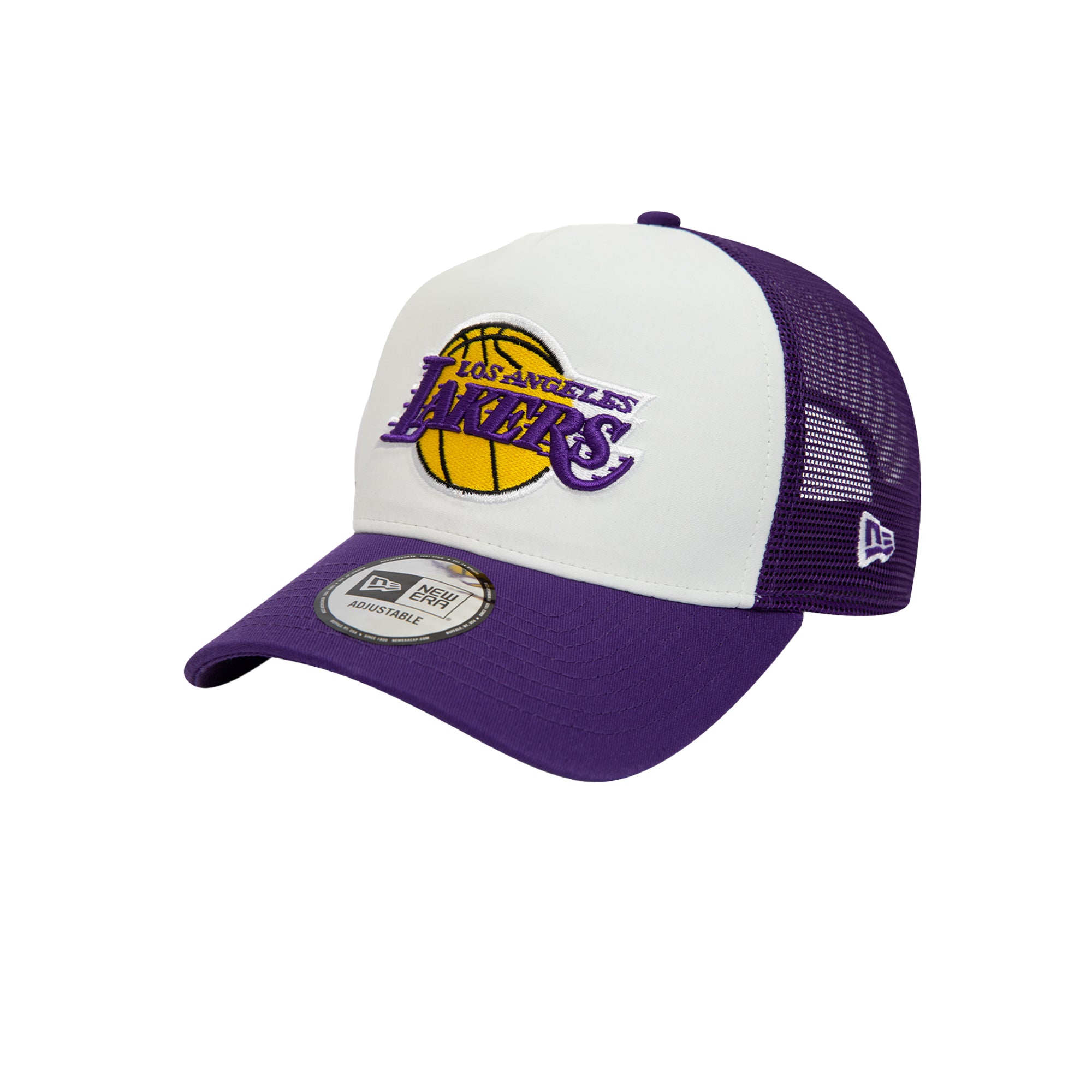 LA Lakers Team Colour Purple A-Frame Trucker
