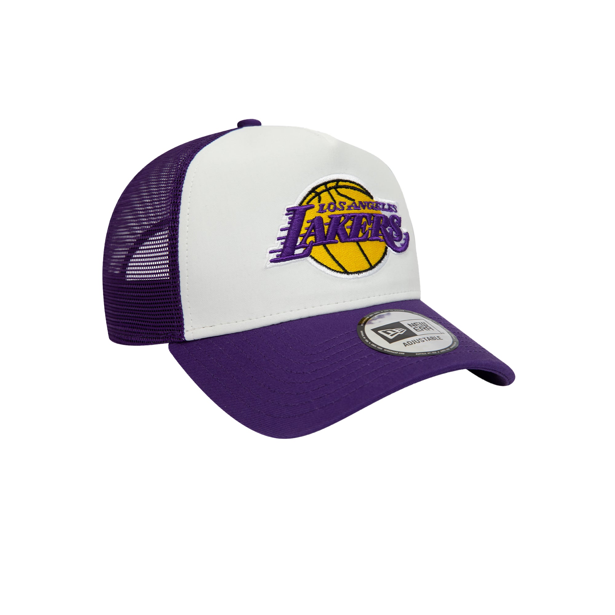 LA Lakers Team Colour Purple A-Frame Trucker