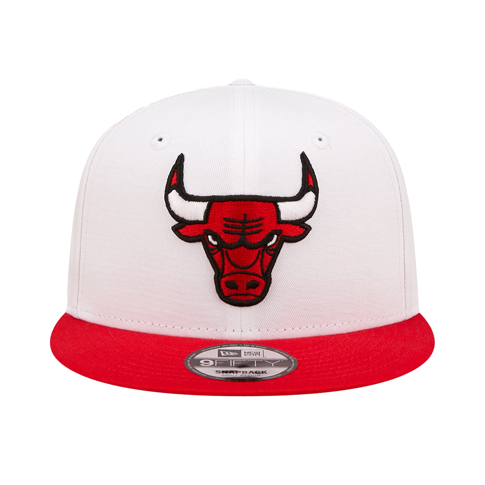 Chicago Bulls White Crown Team White 9FIFTY Snapback