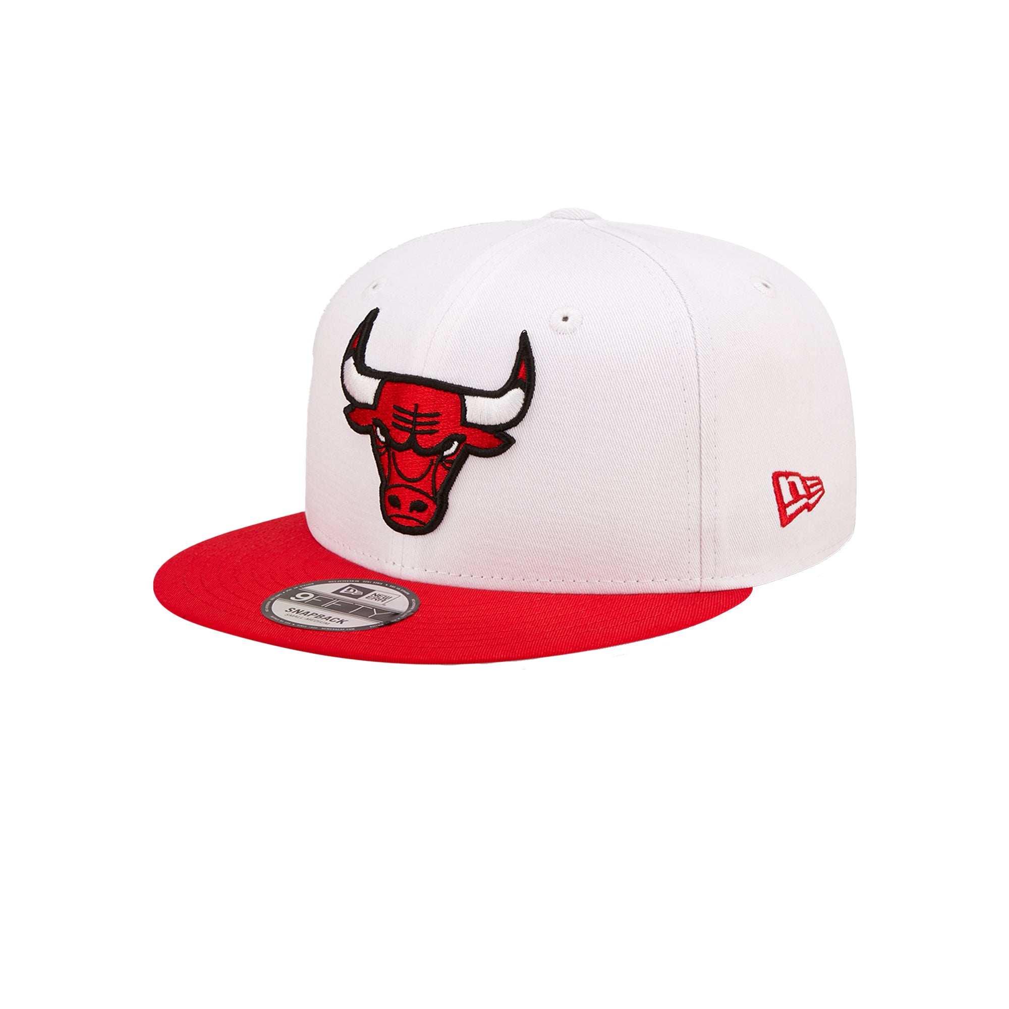 Chicago Bulls White Crown Team White 9FIFTY Snapback