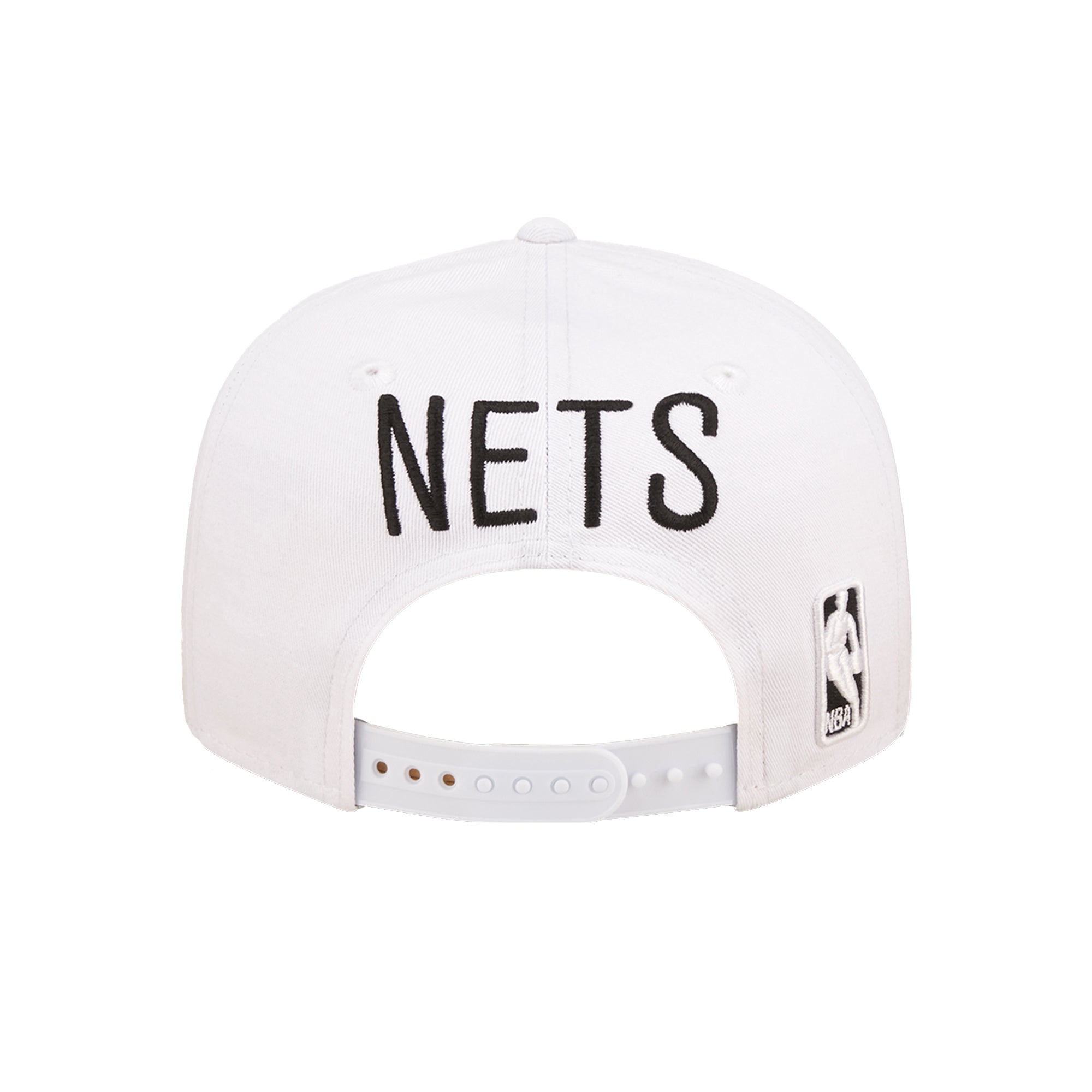 Brooklyn Nets White Crown Team White 9FIFTY Snapback