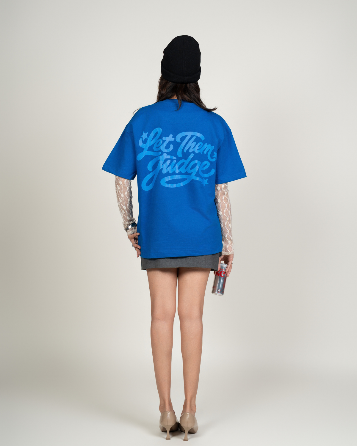 Let Them Judge Cobalt blue