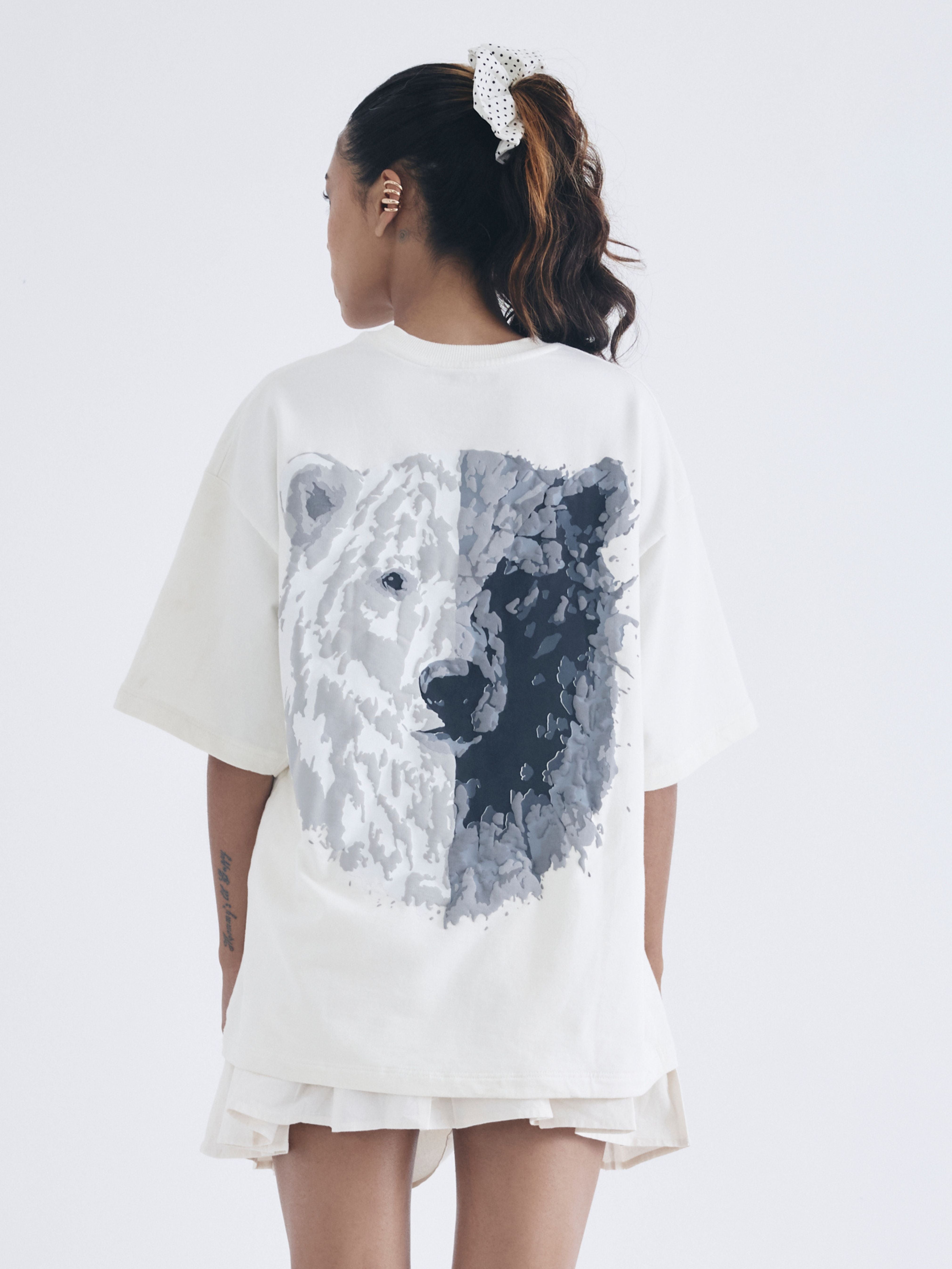 Polarised White T-shirt