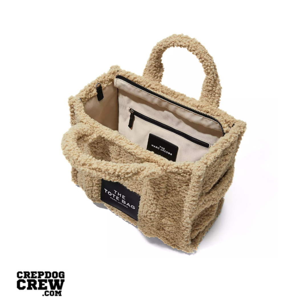 Marc Jacobs The Teddy Medium Tote Bag beige