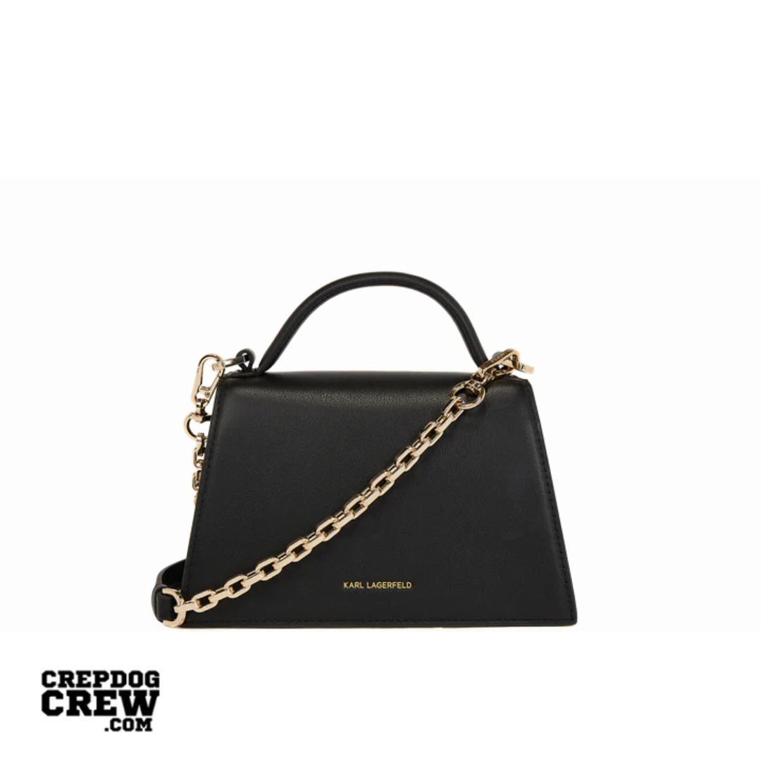 KARL LAGERFELD K/Signature small crossbody bag Black Gold
