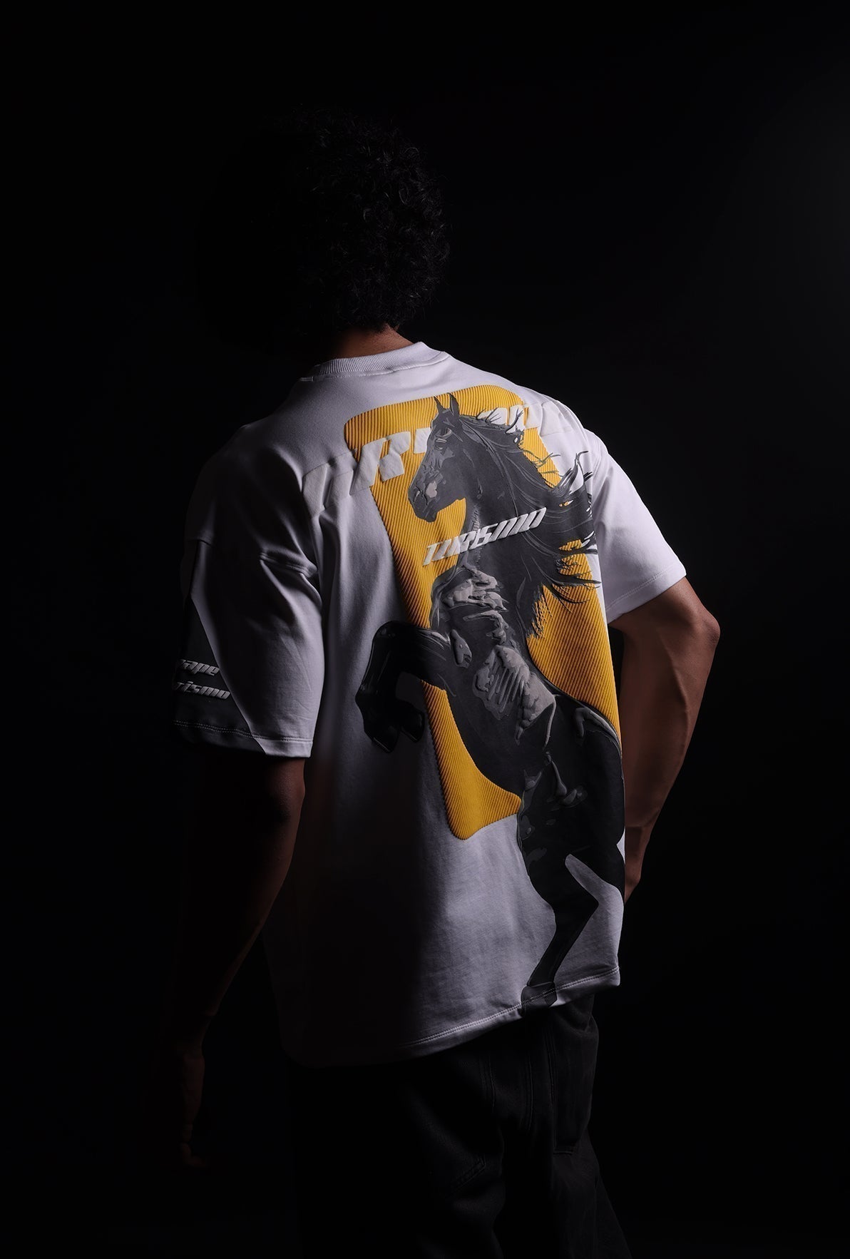 GT WHITE STALLION T-SHIRT