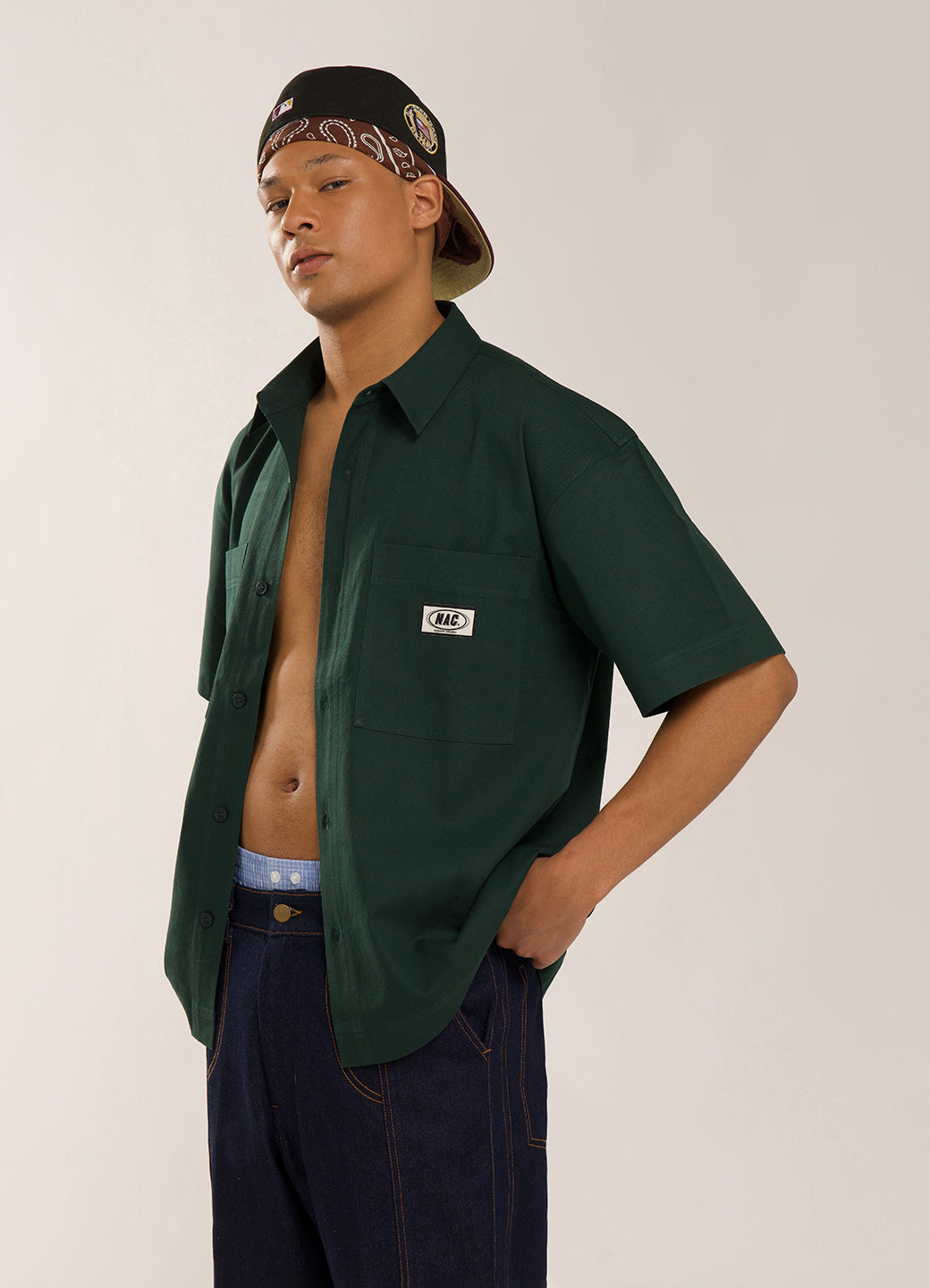 CLASSY HARLEM  SHIRT - GREEN