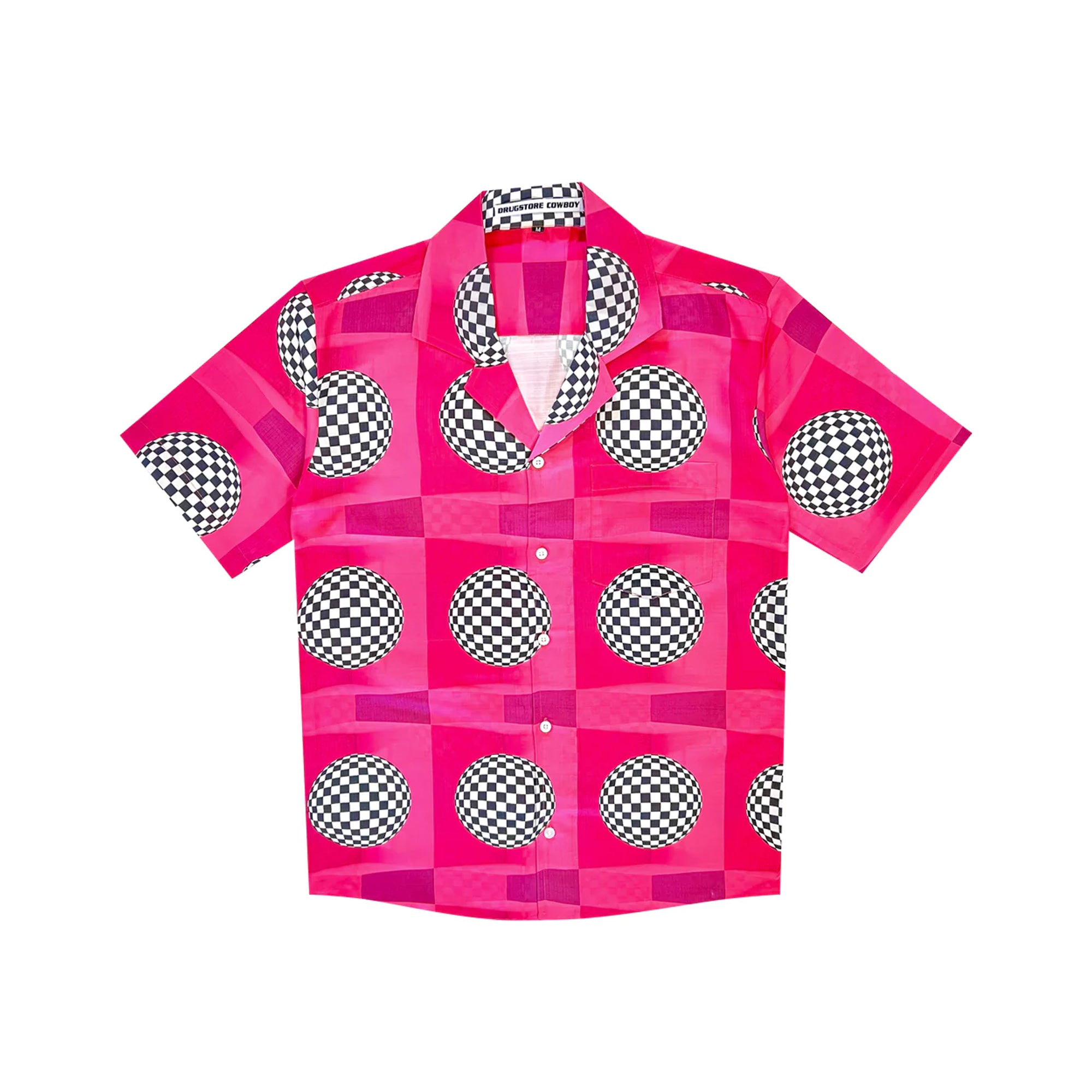 70s Disco Shirt Pink
