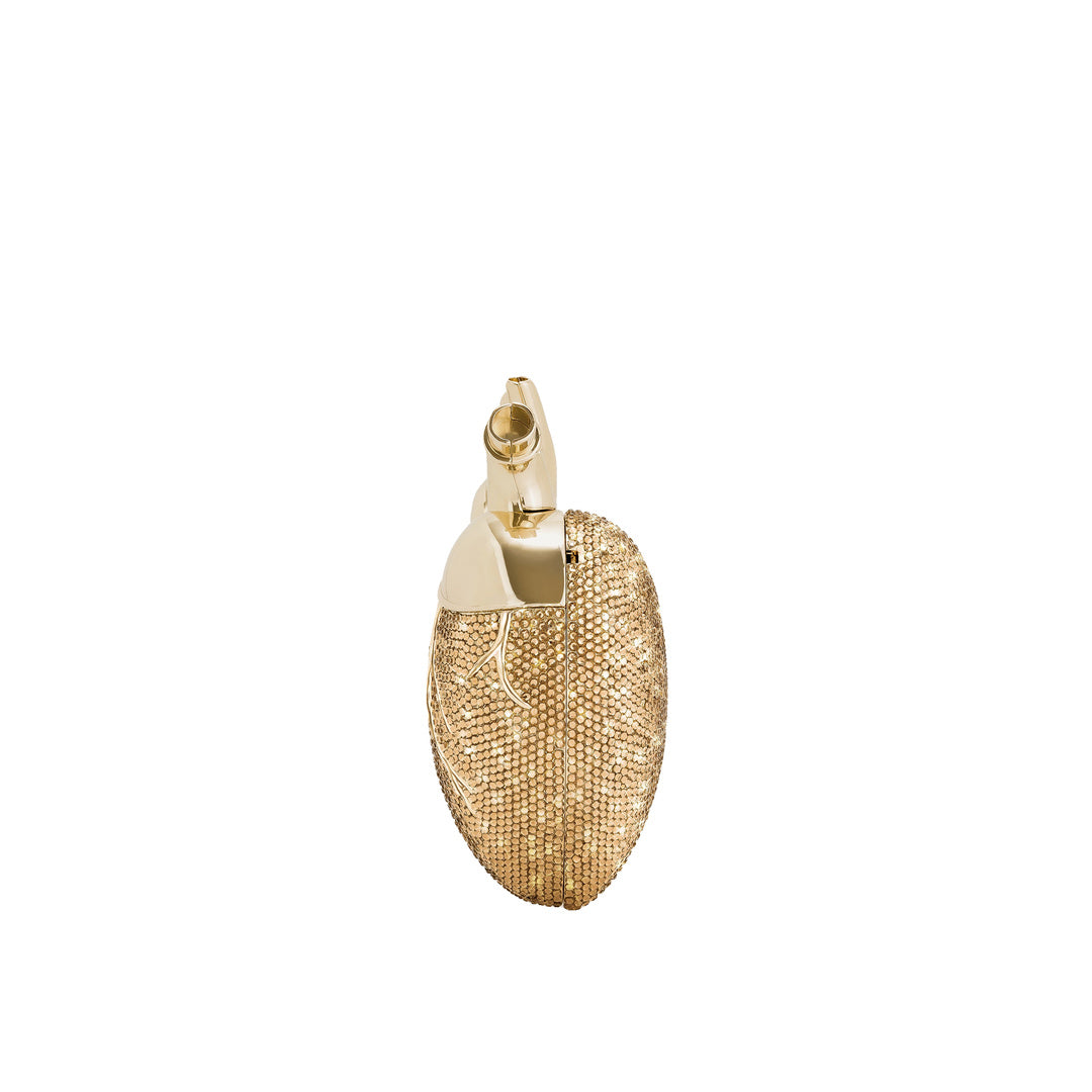 JW PEI Maren Artificial Crystal Heart Shaped Bag - Gold