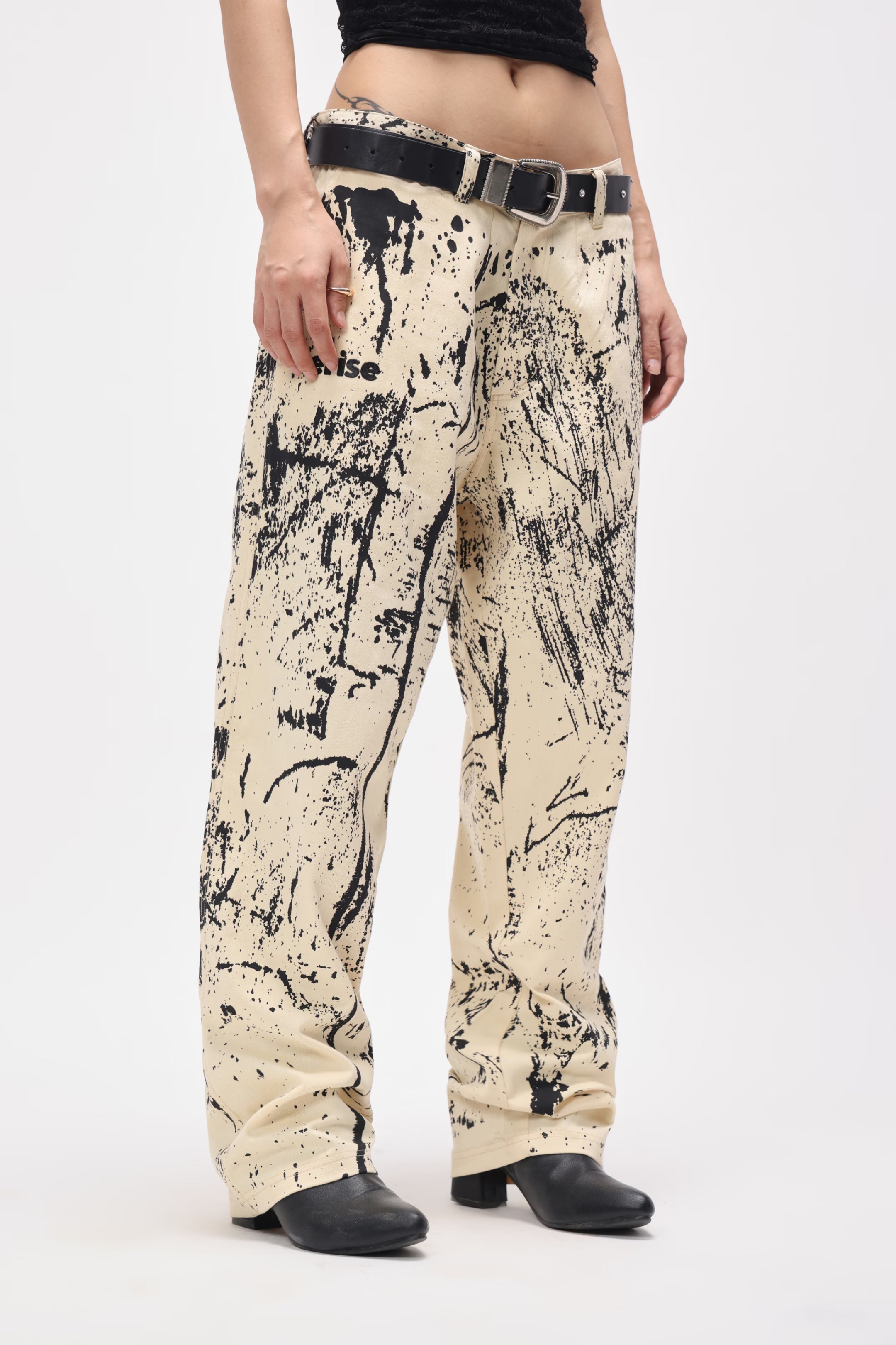 CERISE CARPENTER PANTS