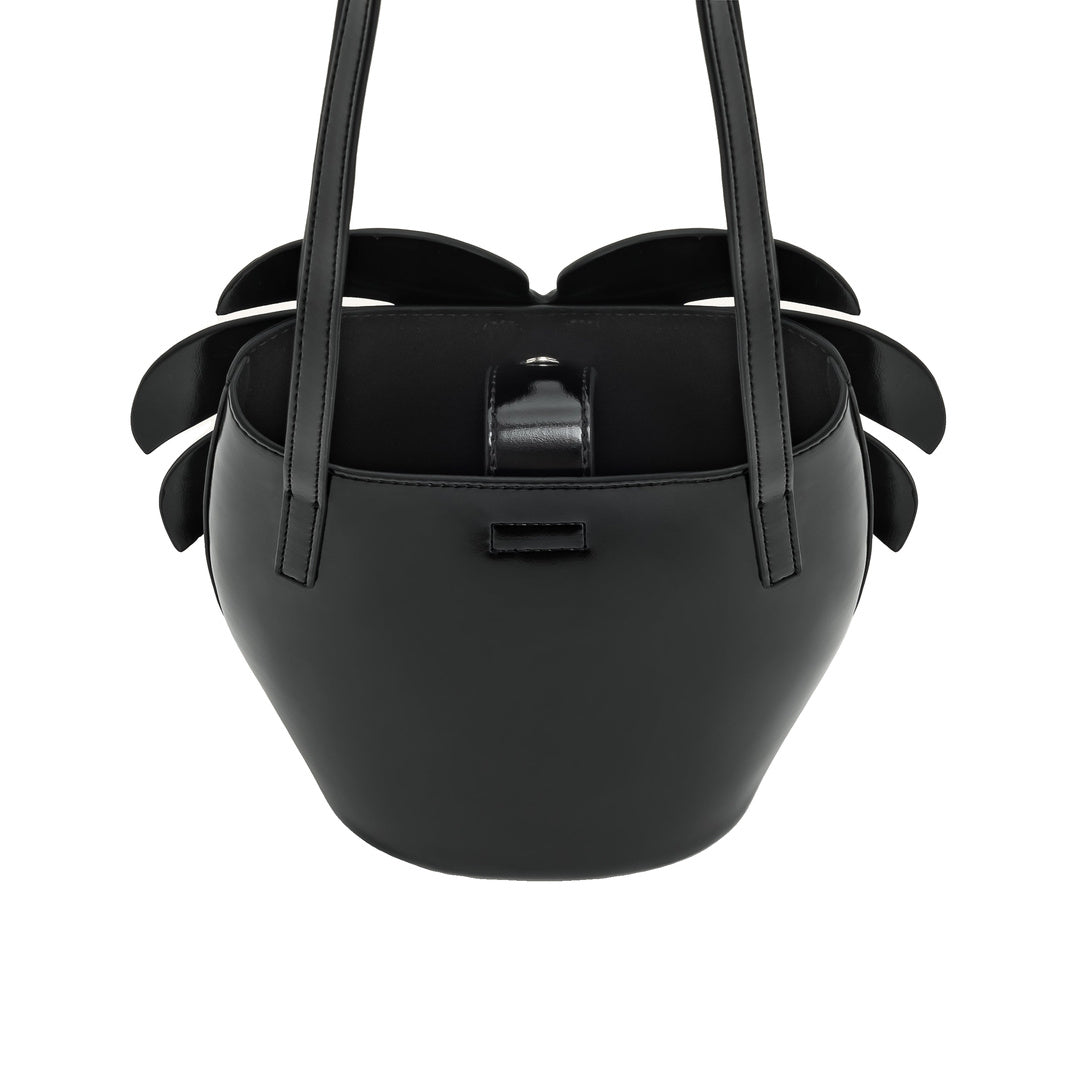 JW PEI Cecelia Leaf Shape Shoulder Bag - Black