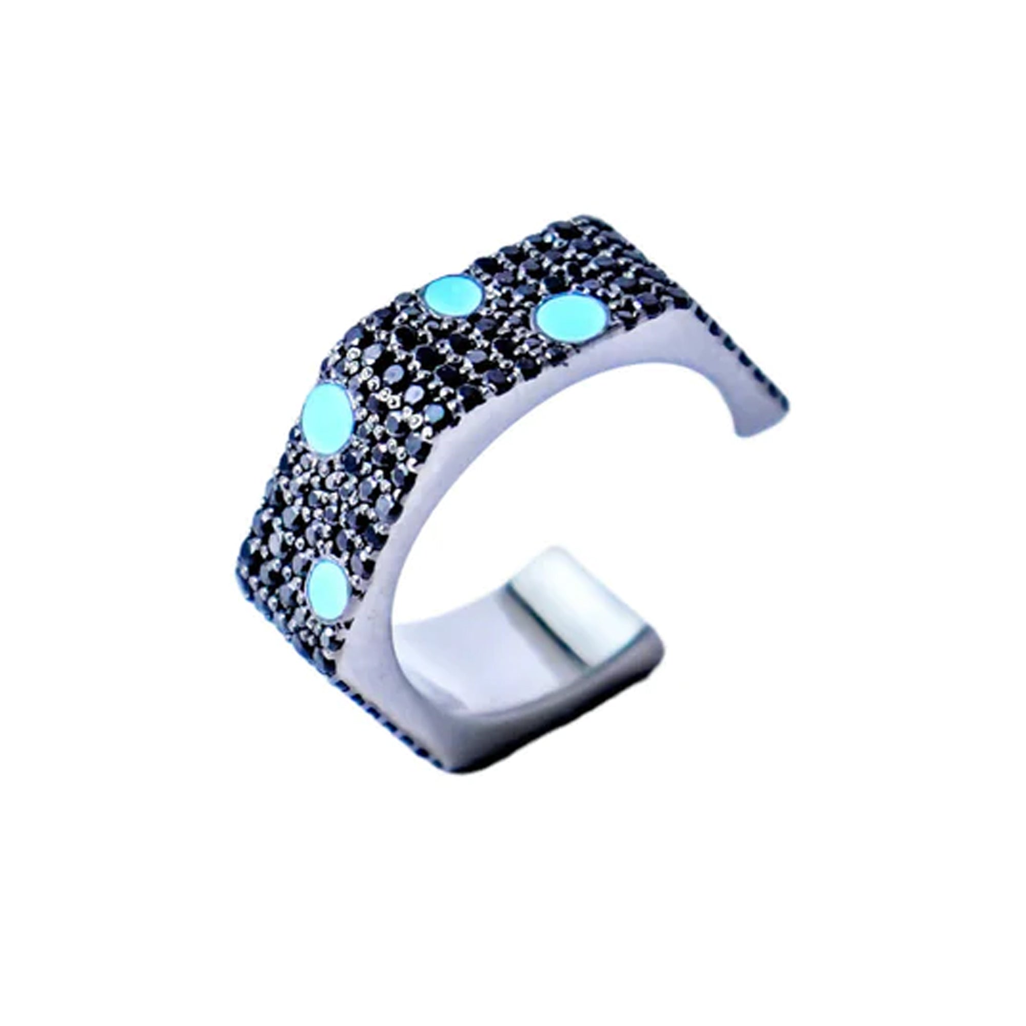 DOTTED HEX NUT RING