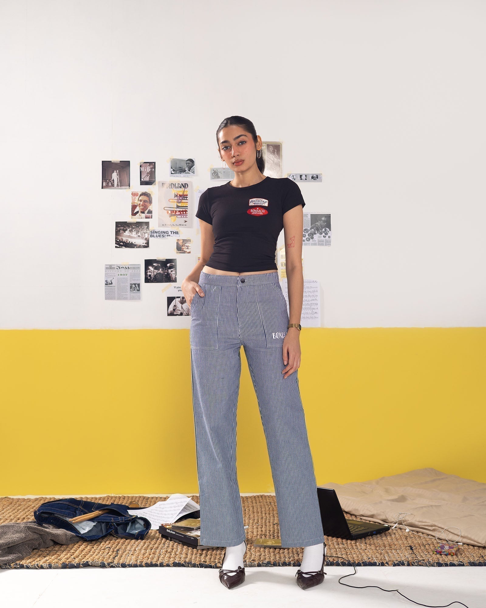 Certified Legend Black Crop Top